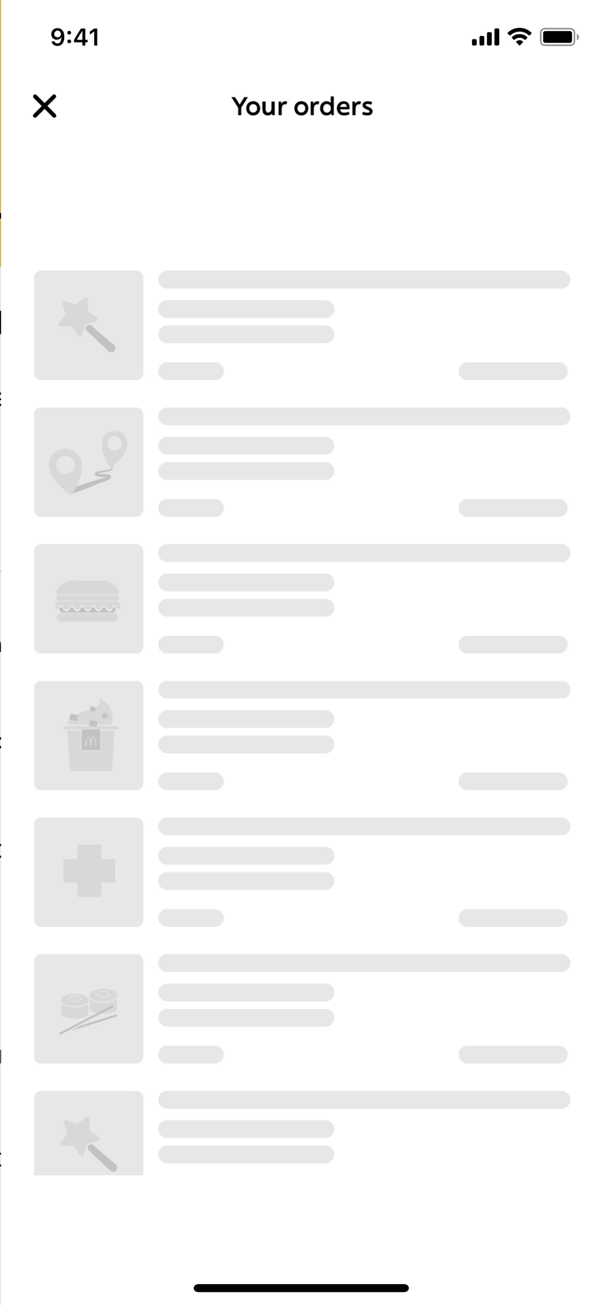 Glovo iOS Lifestyle interface screenshot 19
