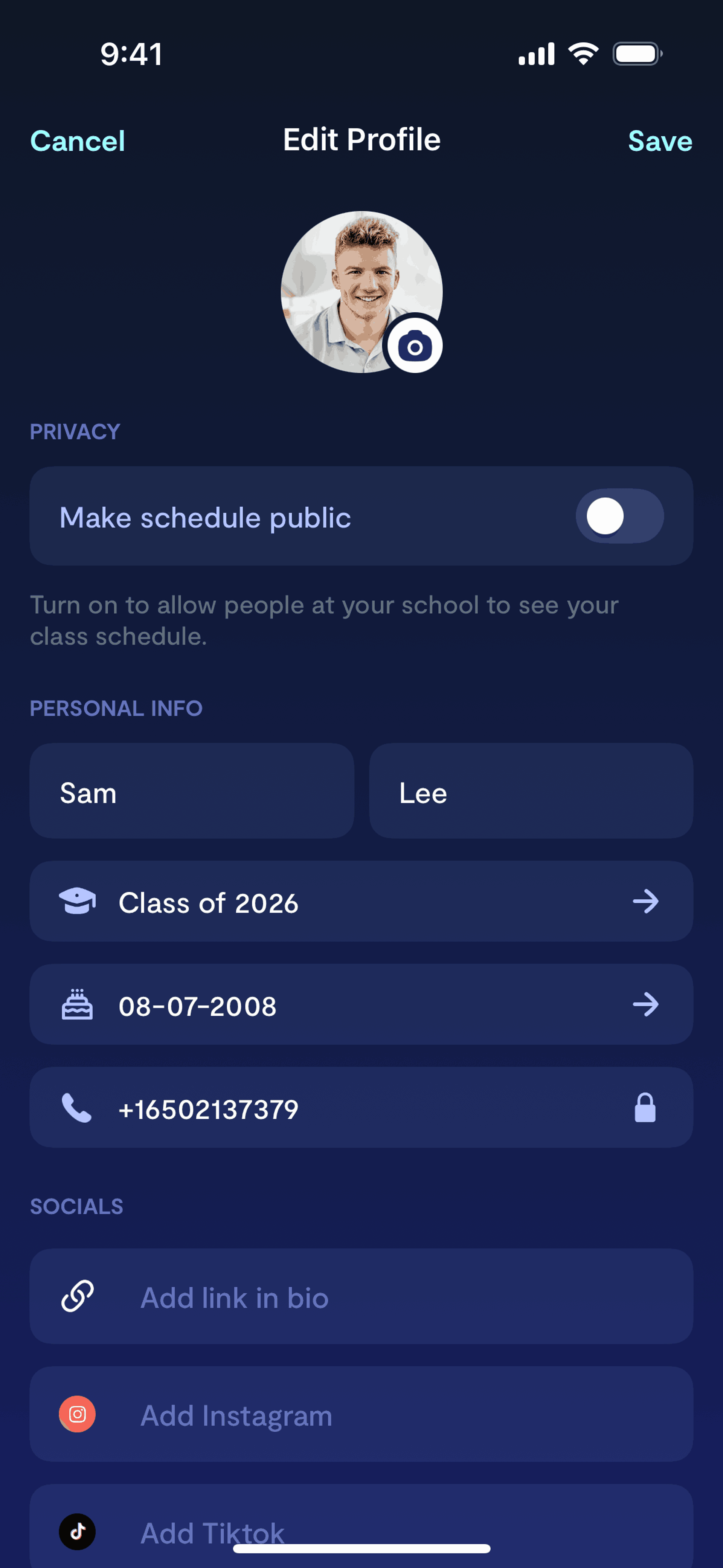Saturn Calendar iOS Productivity interface screenshot 15