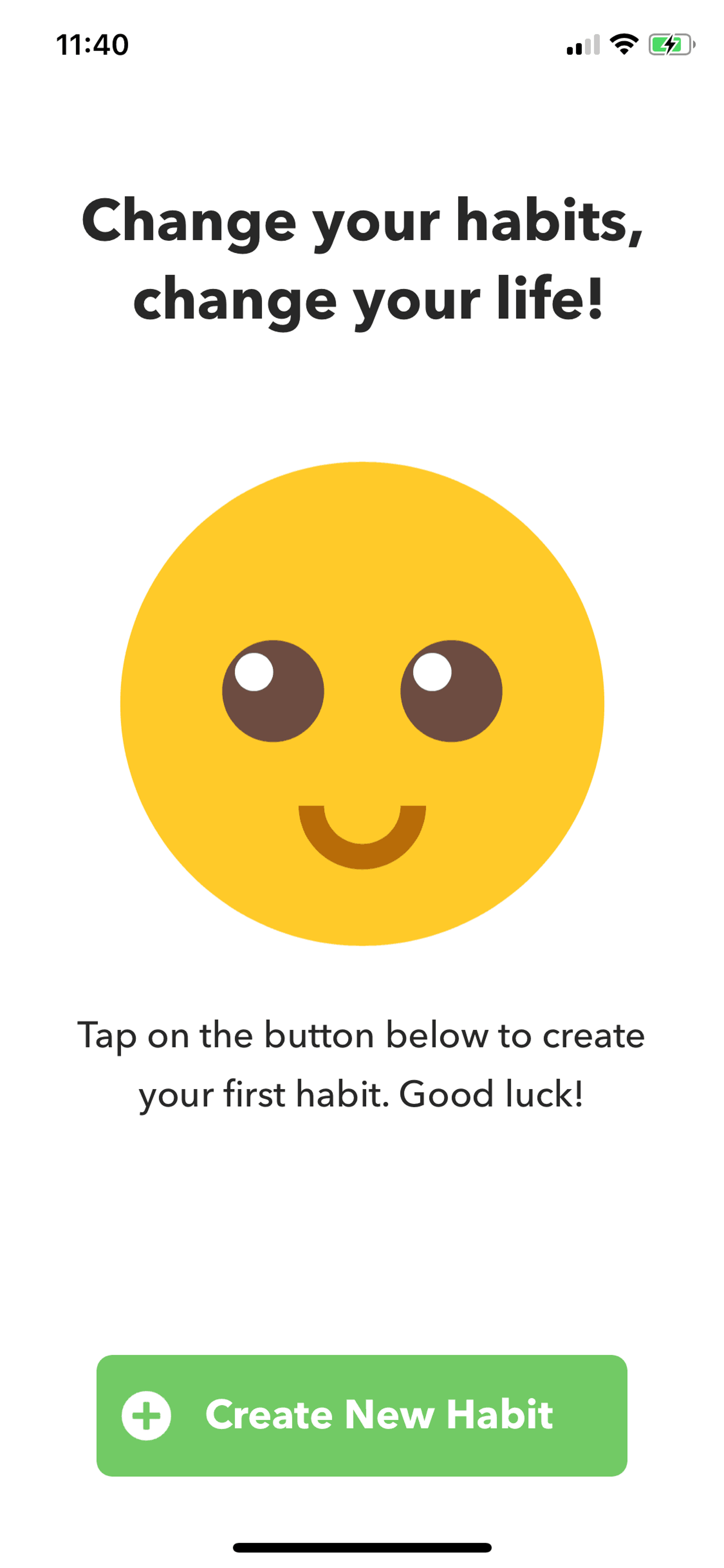 HabitMinder iOS Health & Fitness interface screenshot 6