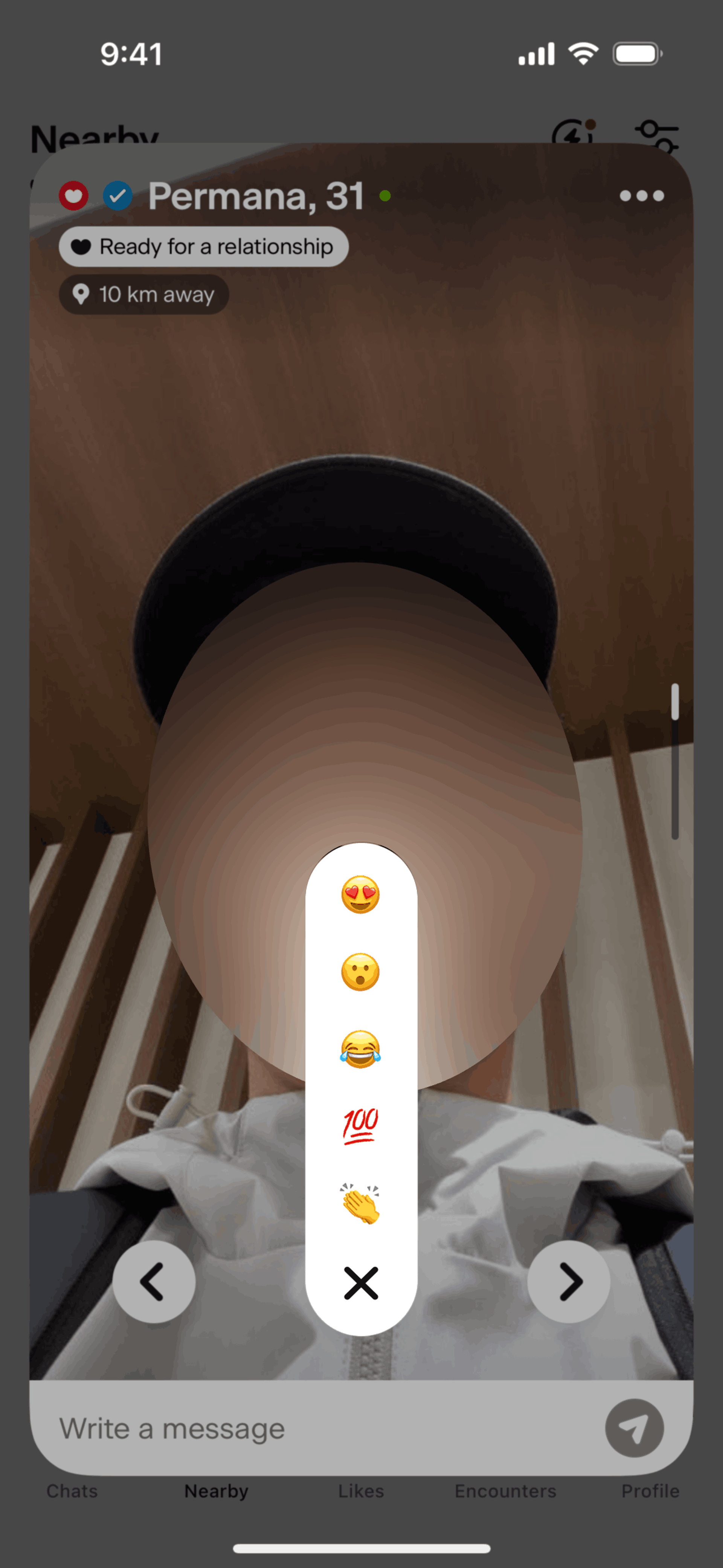 Badoo iOS Lifestyle interface screenshot 19