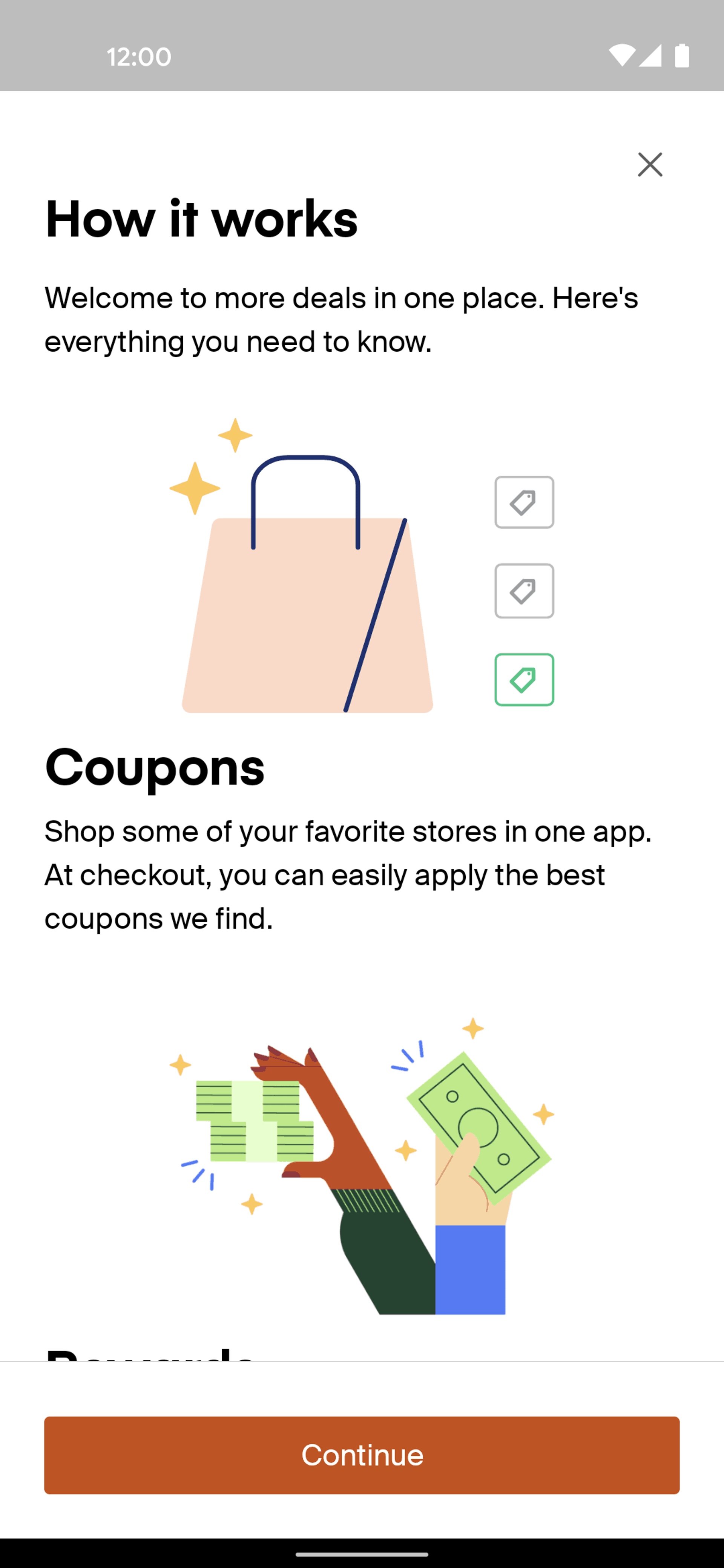 PayPal Honey Android Shopping interface screenshot 21