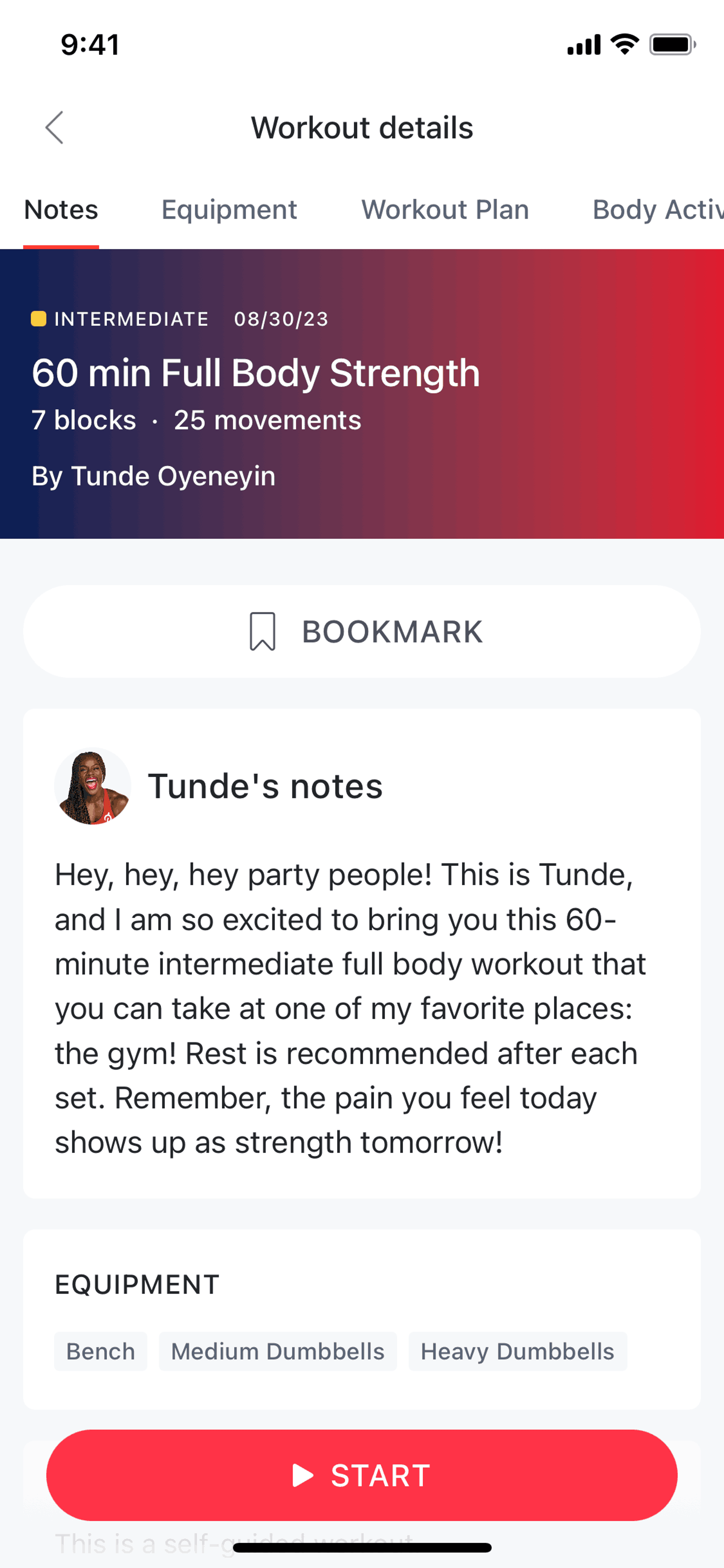 Peloton iOS Health & Fitness interface screenshot 8