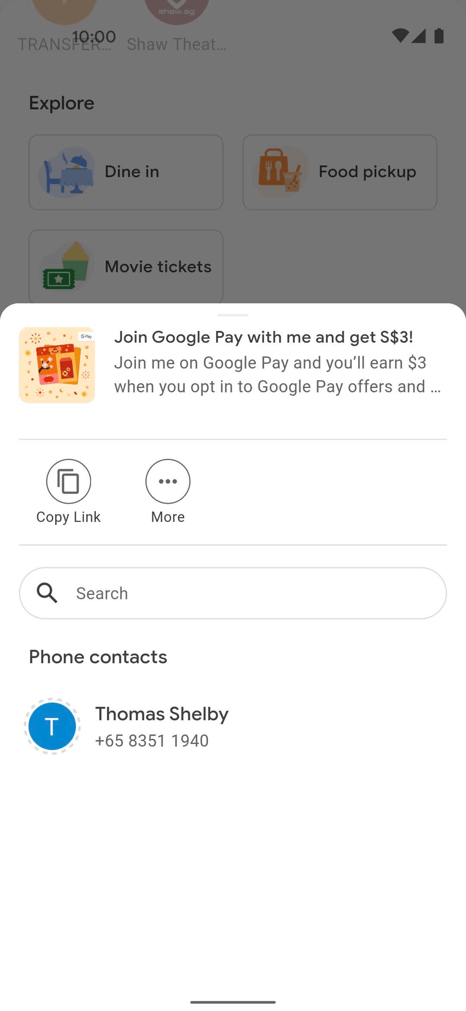 Google Pay Android Finance interface screenshot 23