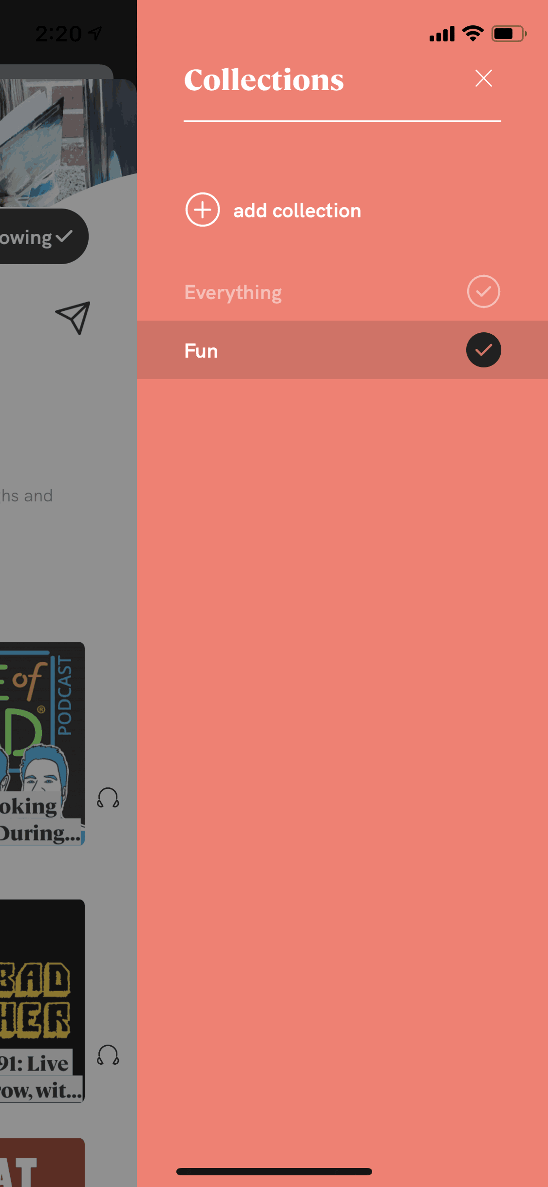 Entale iOS Entertainment interface screenshot 24