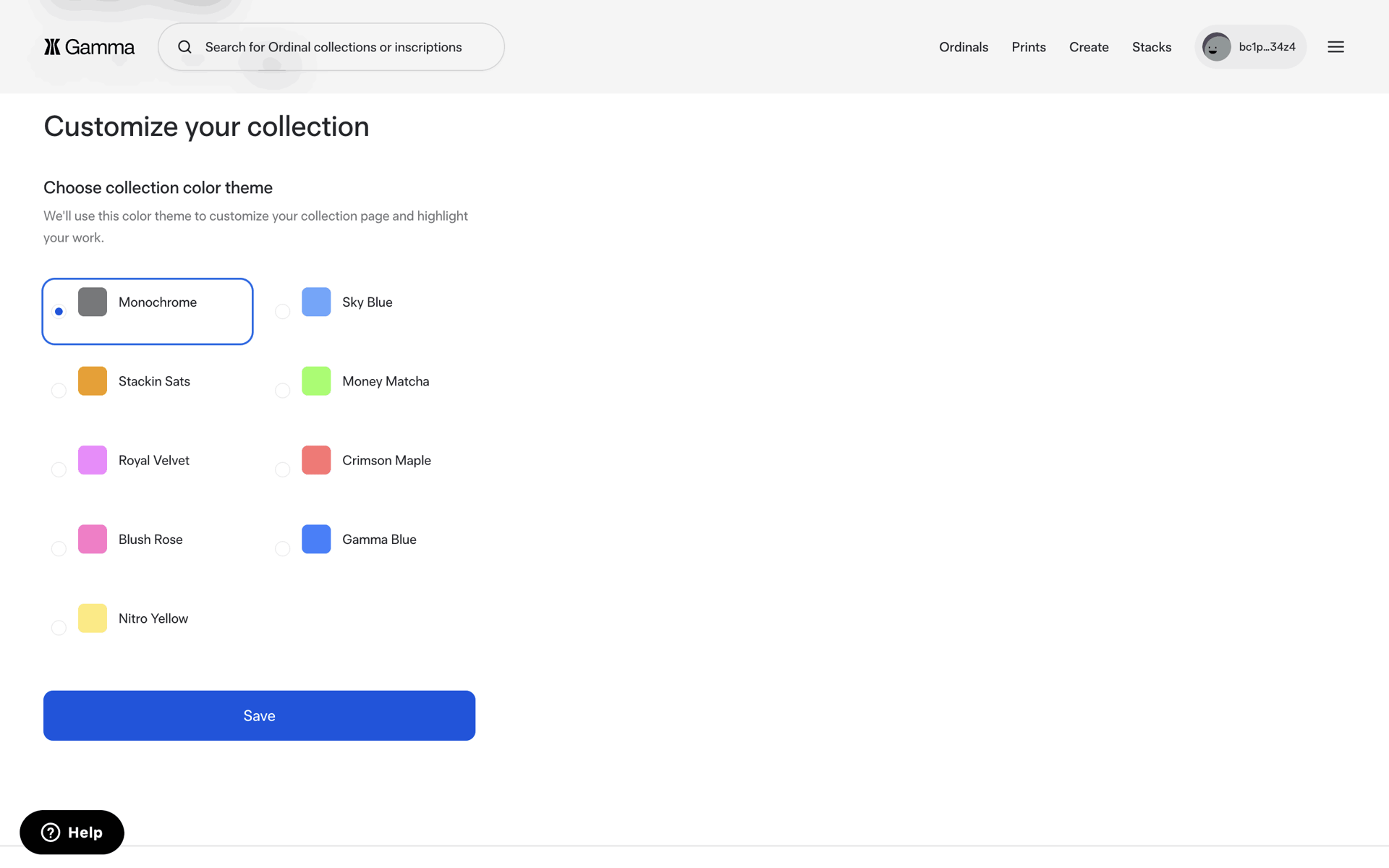 Gamma Web Crypto & Web3 interface screenshot 9