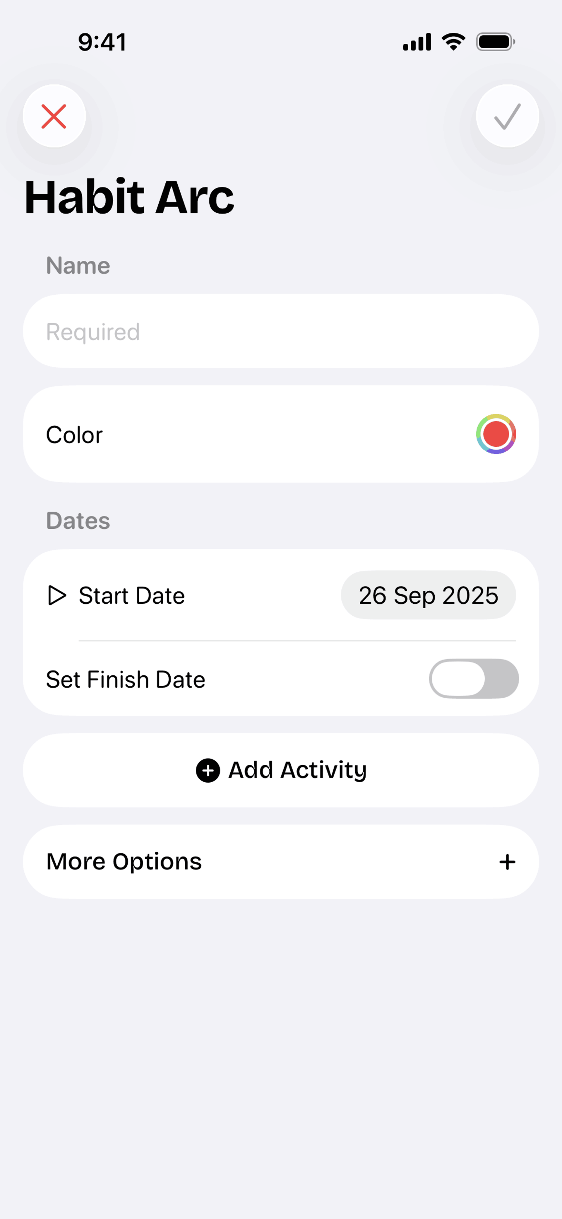 timespent iOS Productivity interface screenshot 22