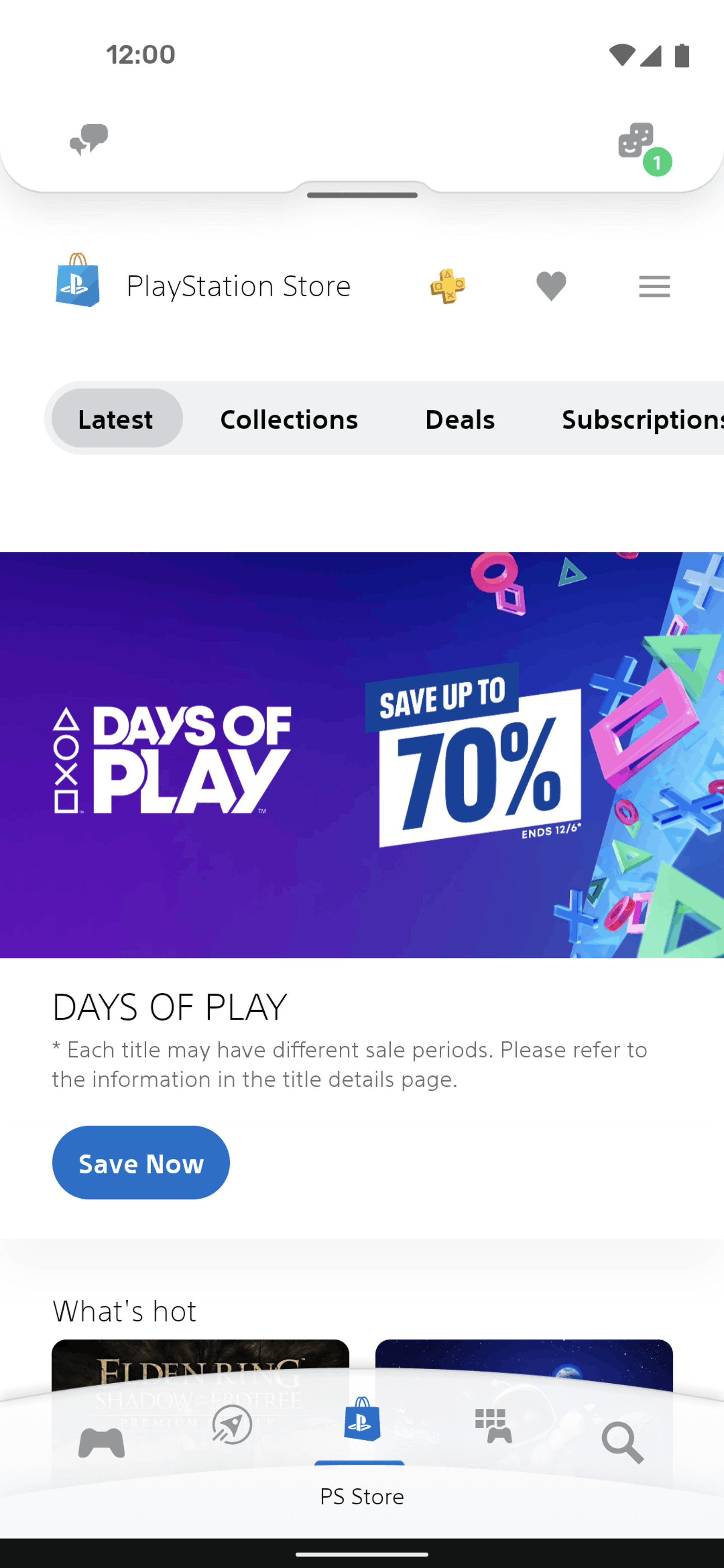 PlayStation App Android Entertainment interface screenshot 17