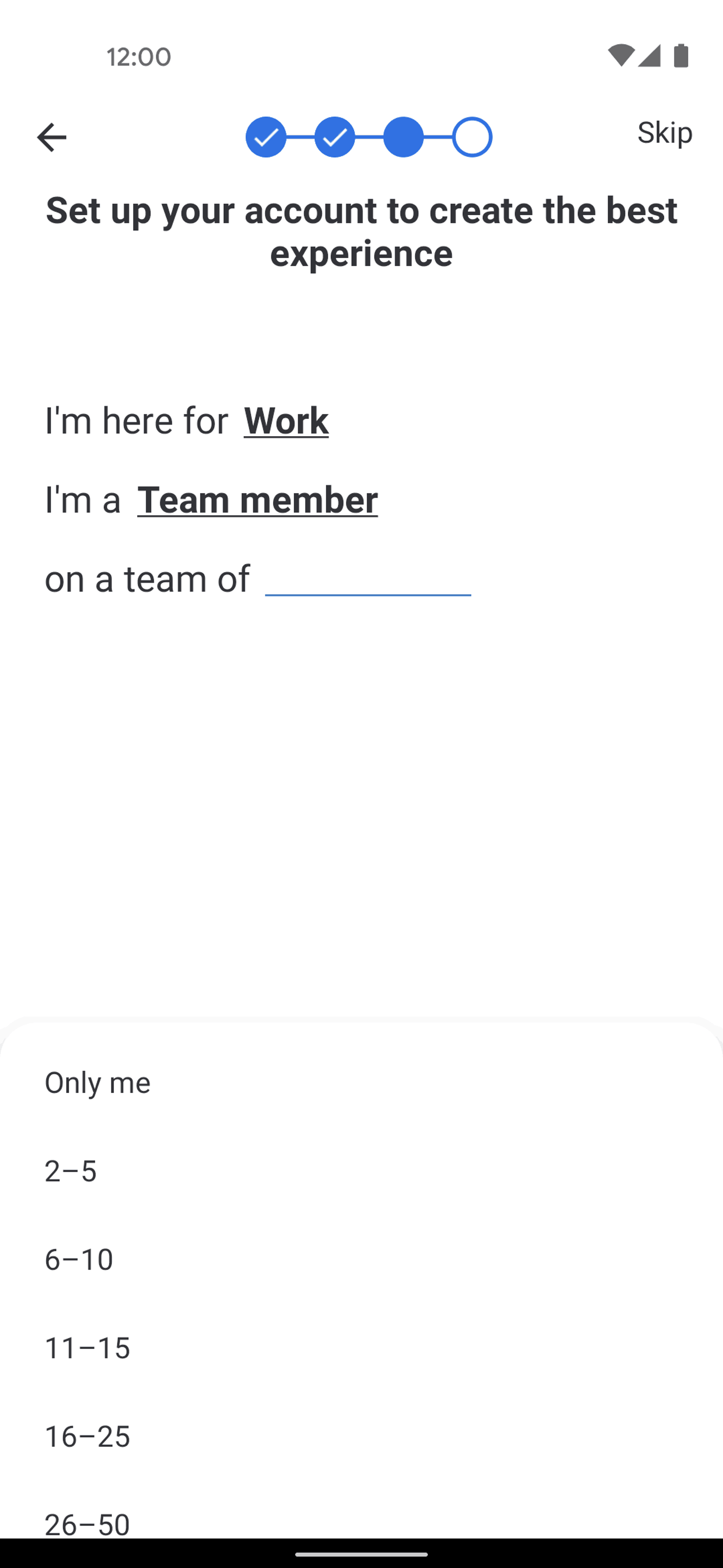 monday.com Android Collaboration interface screenshot 10