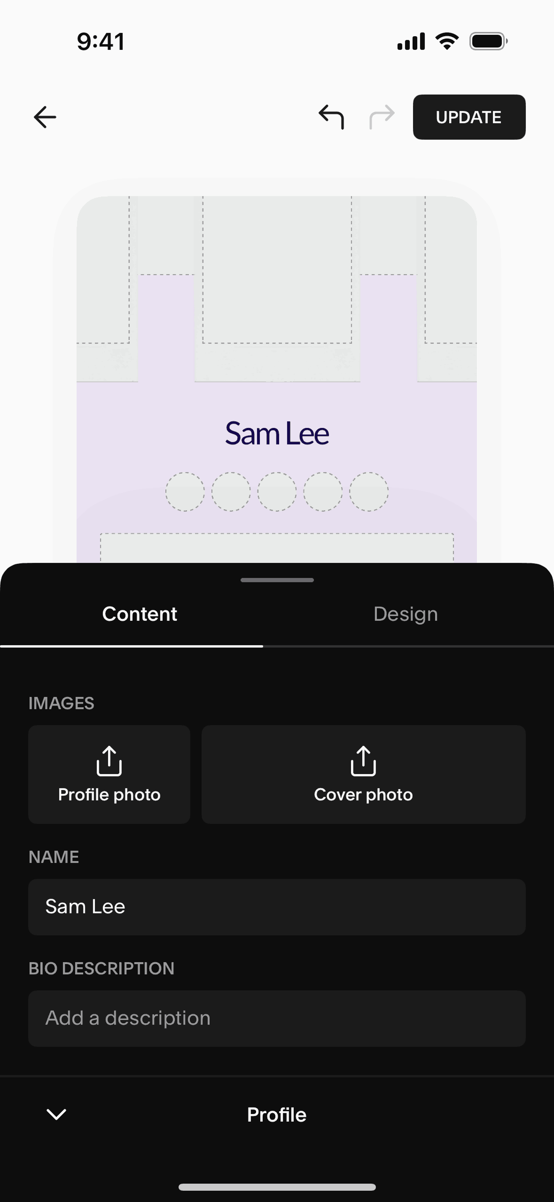 Unfold iOS Photo & Video interface screenshot 20
