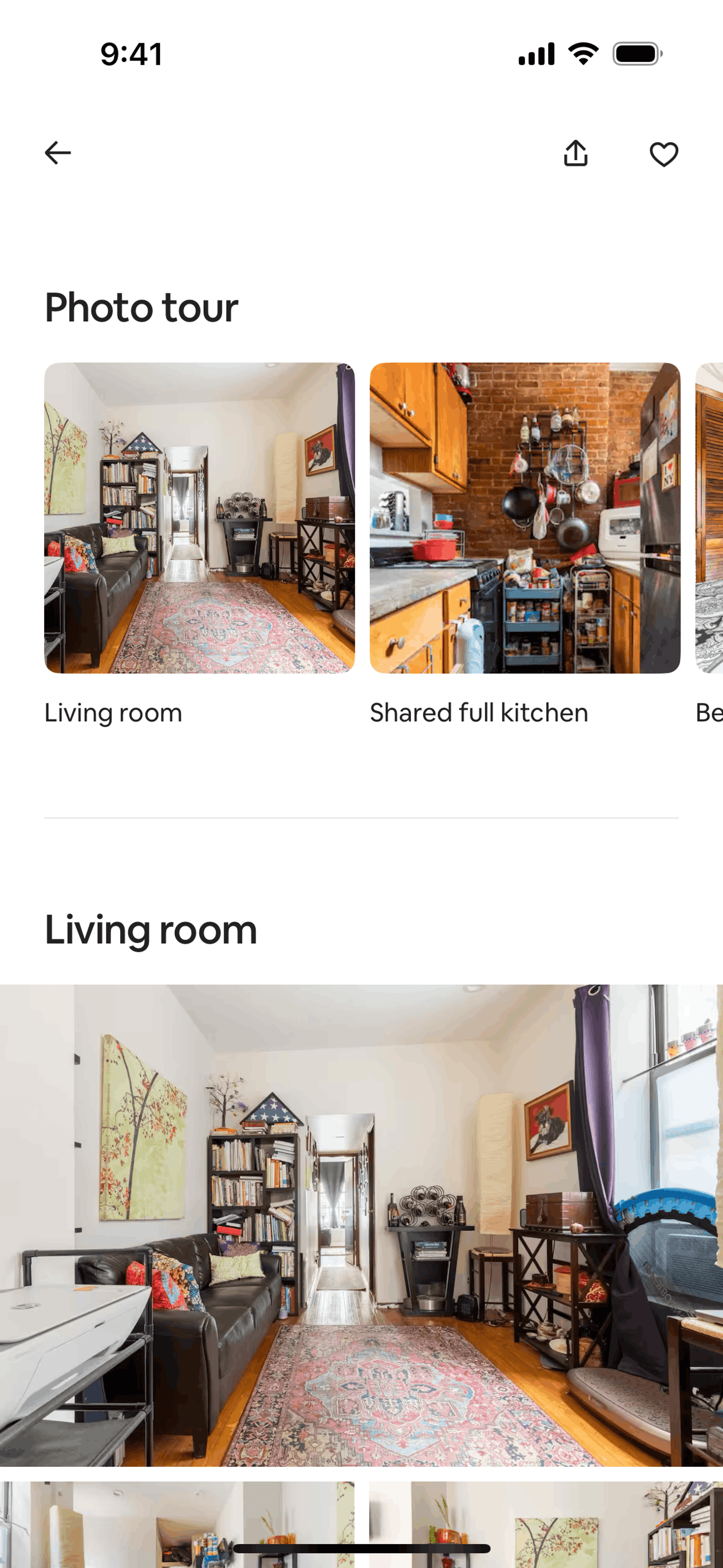 Airbnb iOS Real Estate interface screenshot 8