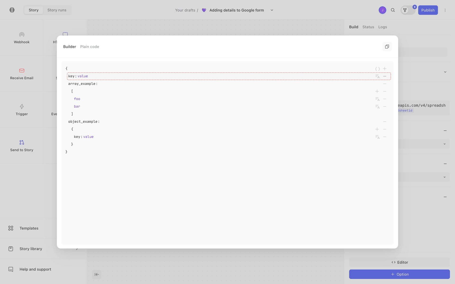 Tines Web Collaboration interface screenshot 14