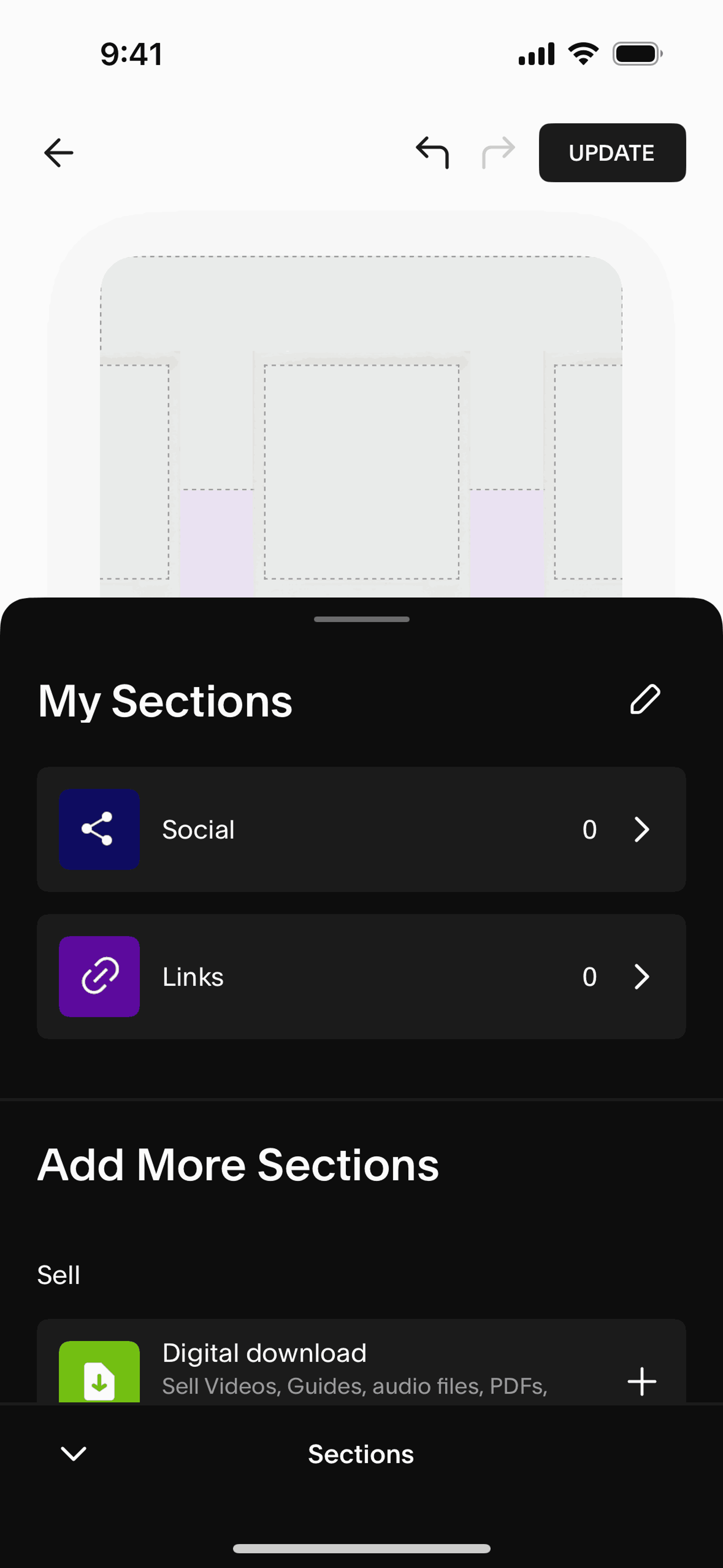 Unfold iOS Photo & Video interface screenshot 21