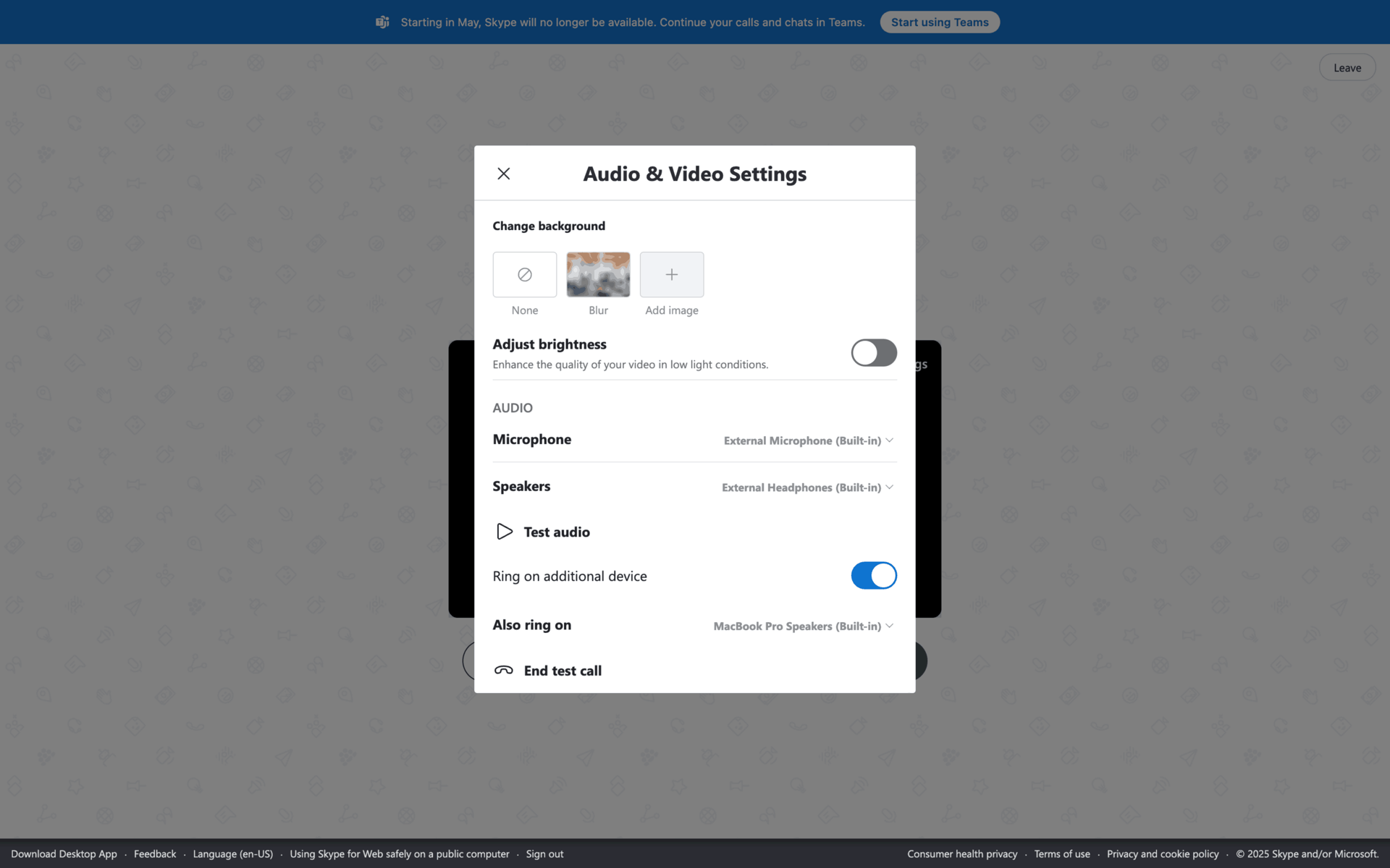 Skype Web Social Networking interface screenshot 19