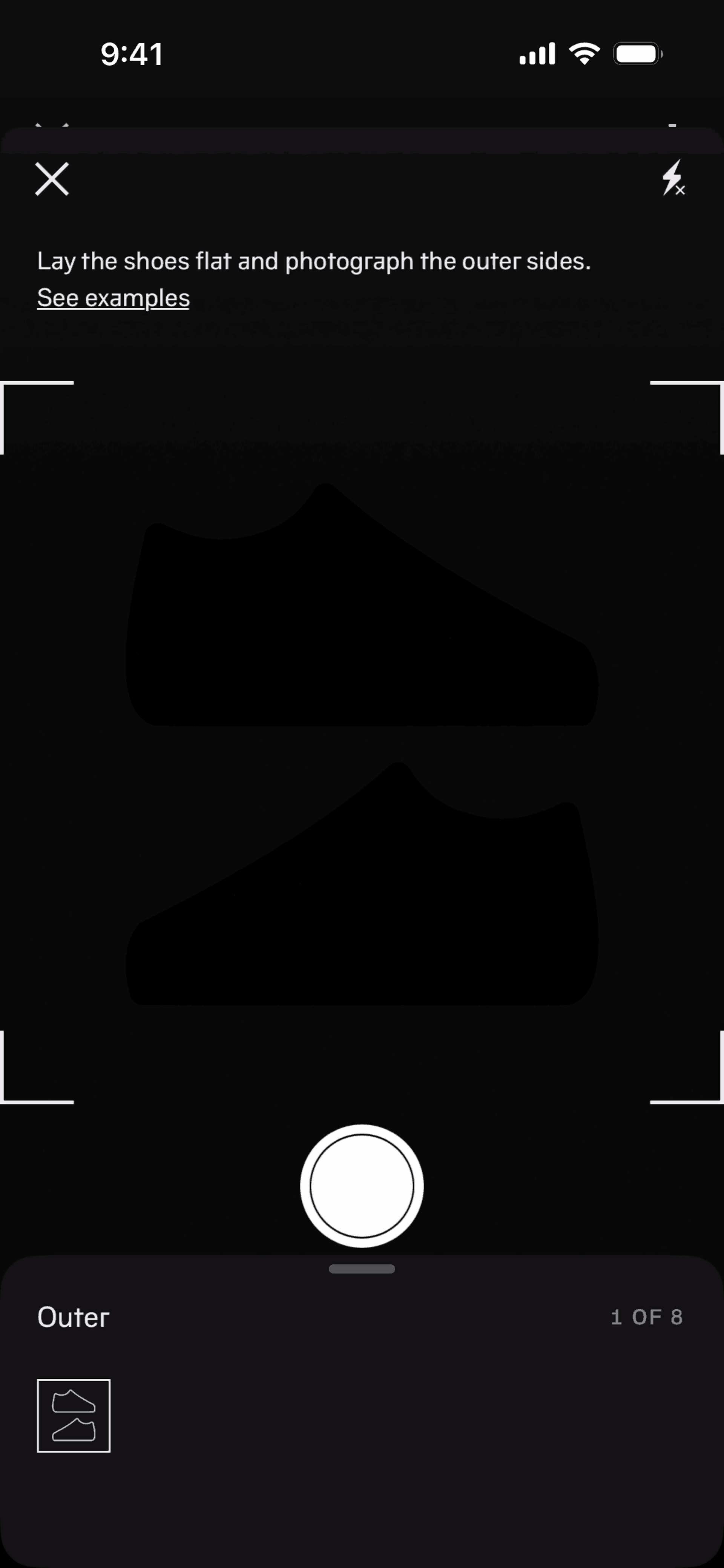alias iOS Shopping interface screenshot 6