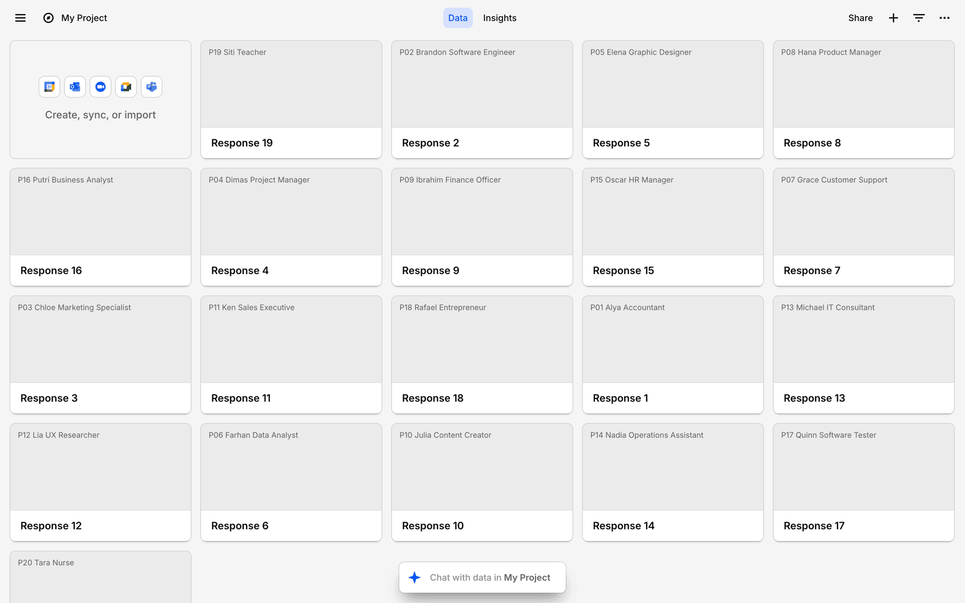 Dovetail Web Business interface screenshot 16