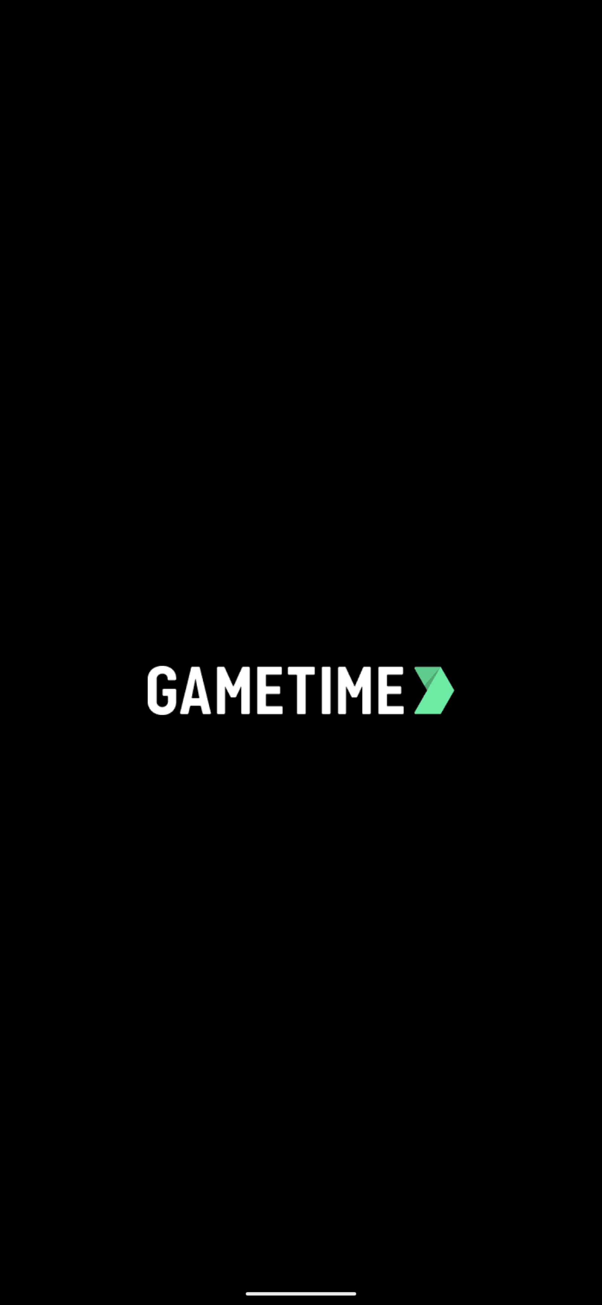 Gametime Android Entertainment interface screenshot 1