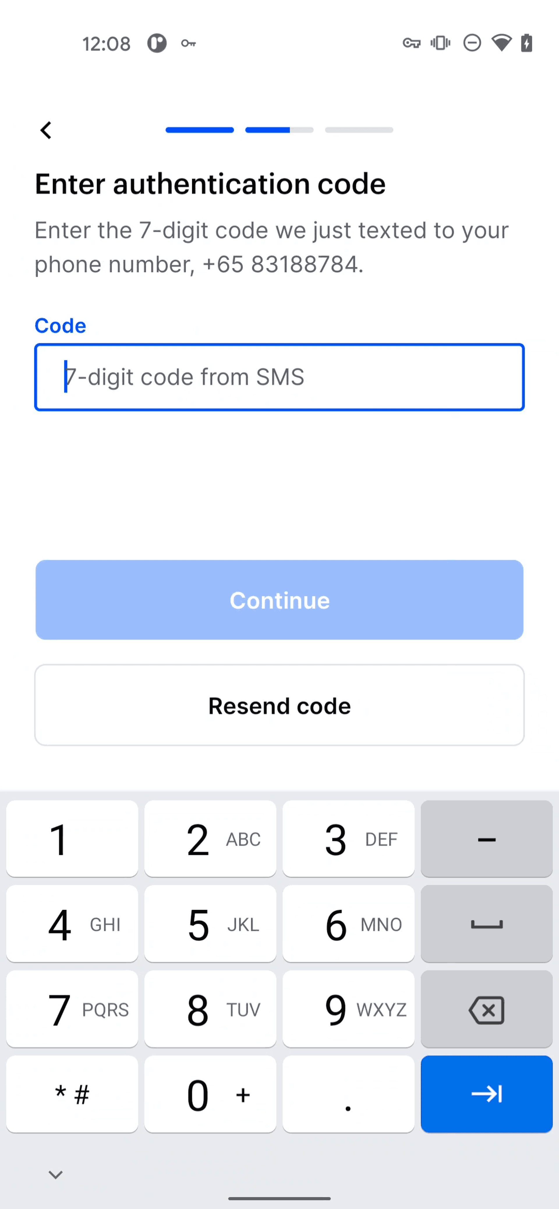 Coinbase Android Finance interface screenshot 10