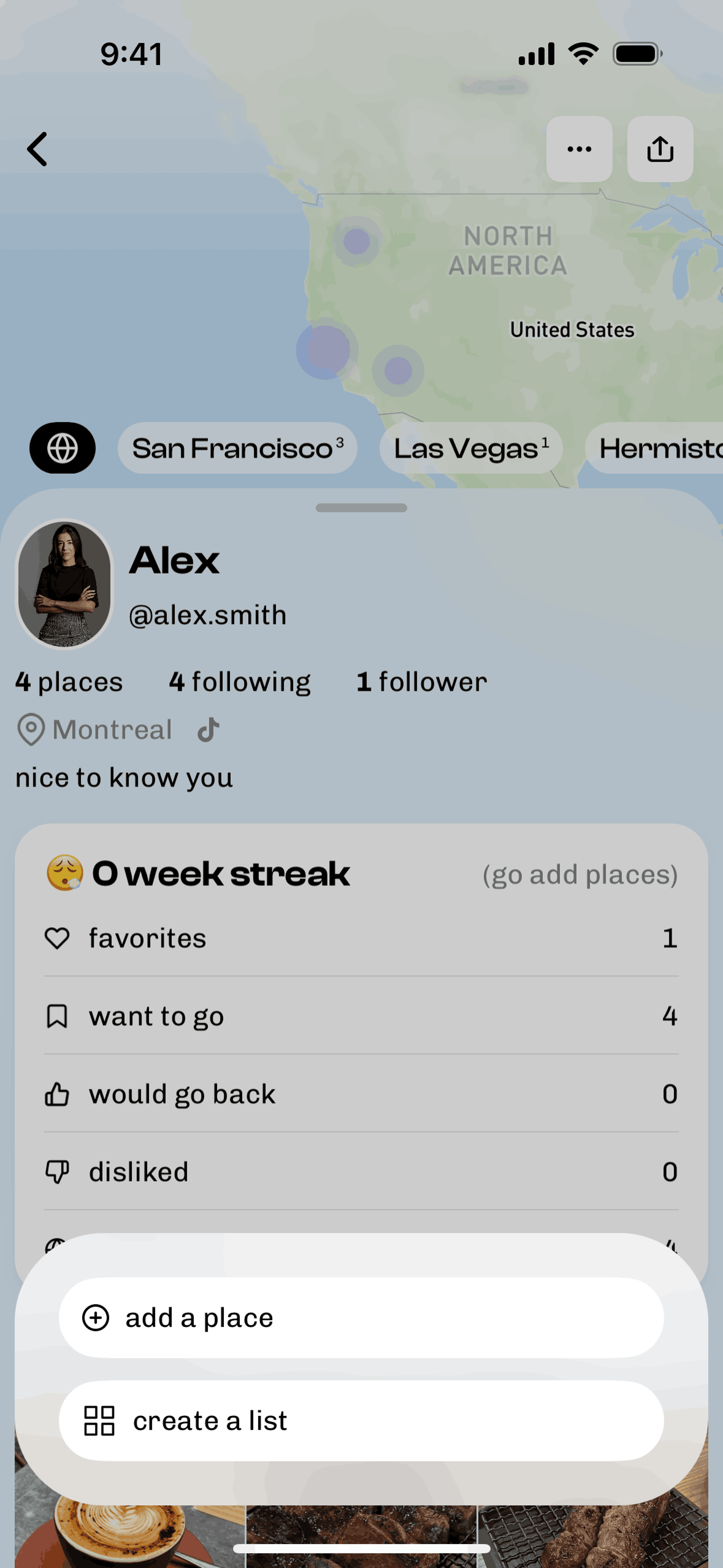 Corner iOS Social Networking interface screenshot 17