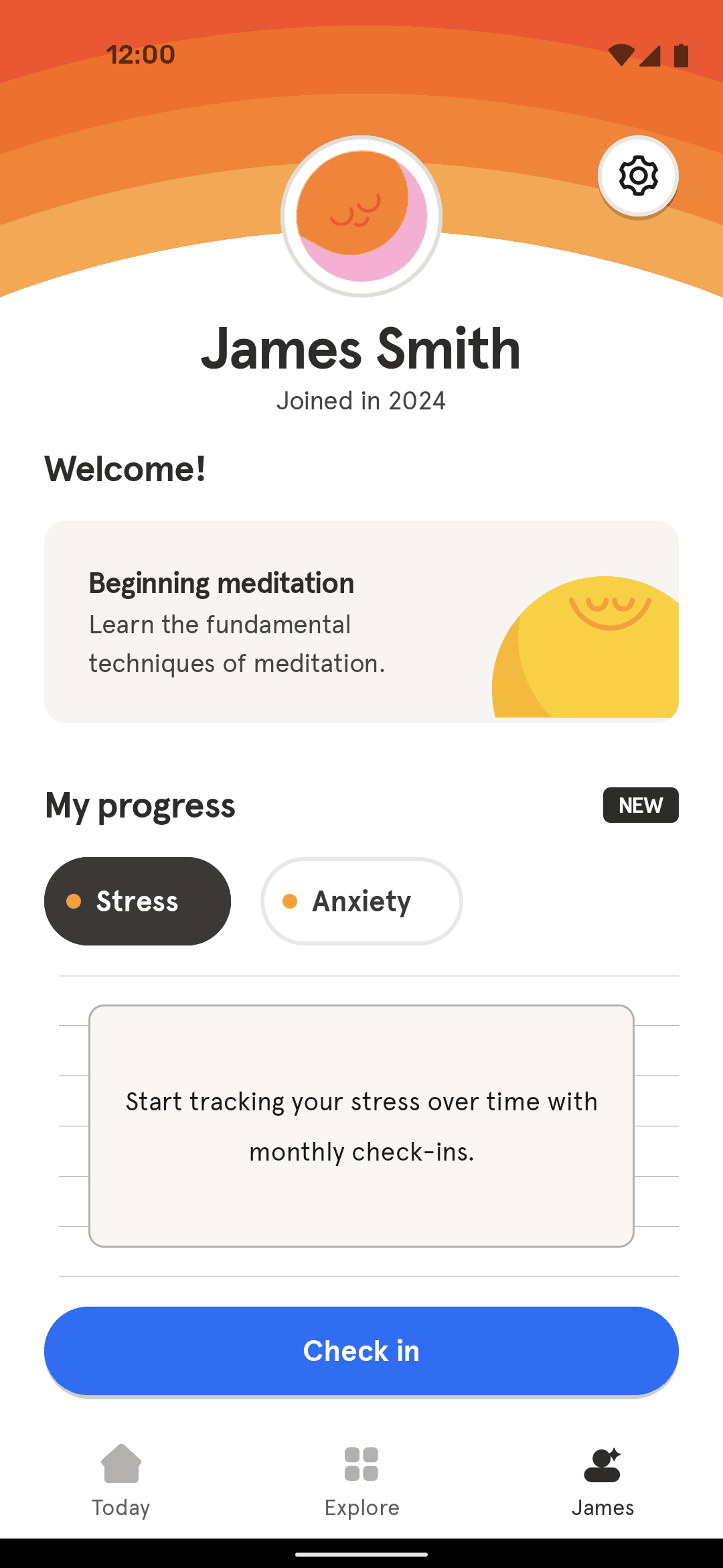 Headspace Android Health & Fitness interface screenshot 12