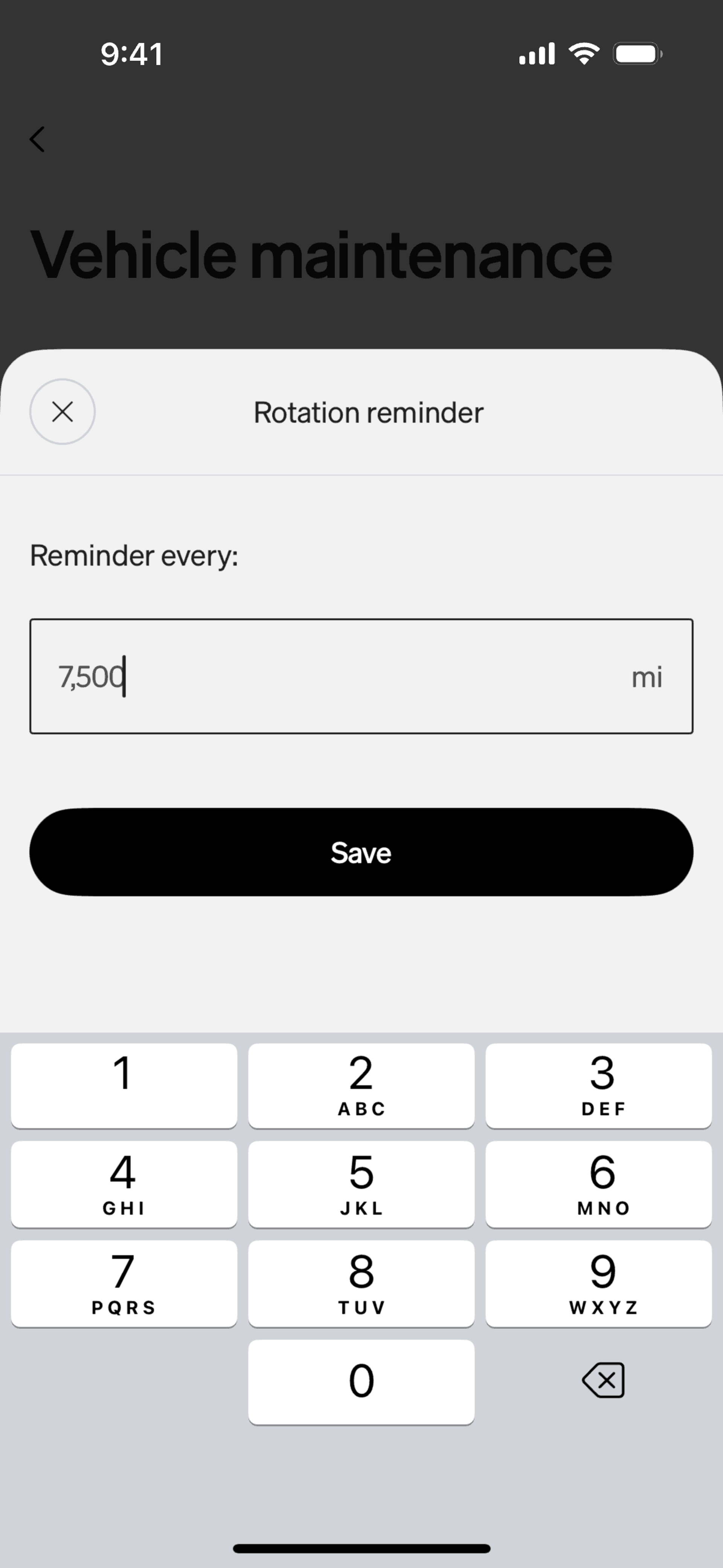Rivian iOS Travel & Transportation interface screenshot 8