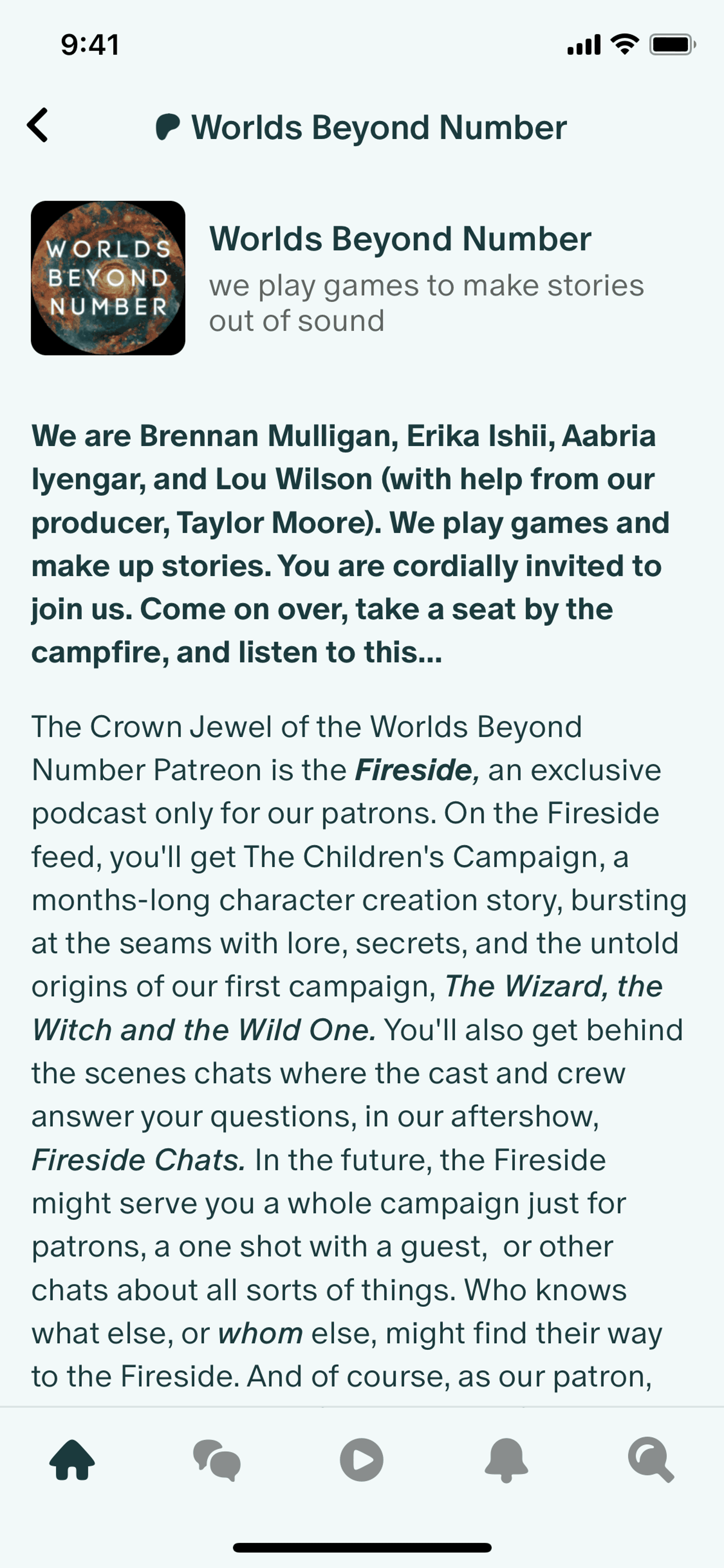 Patreon iOS Social Networking interface screenshot 18