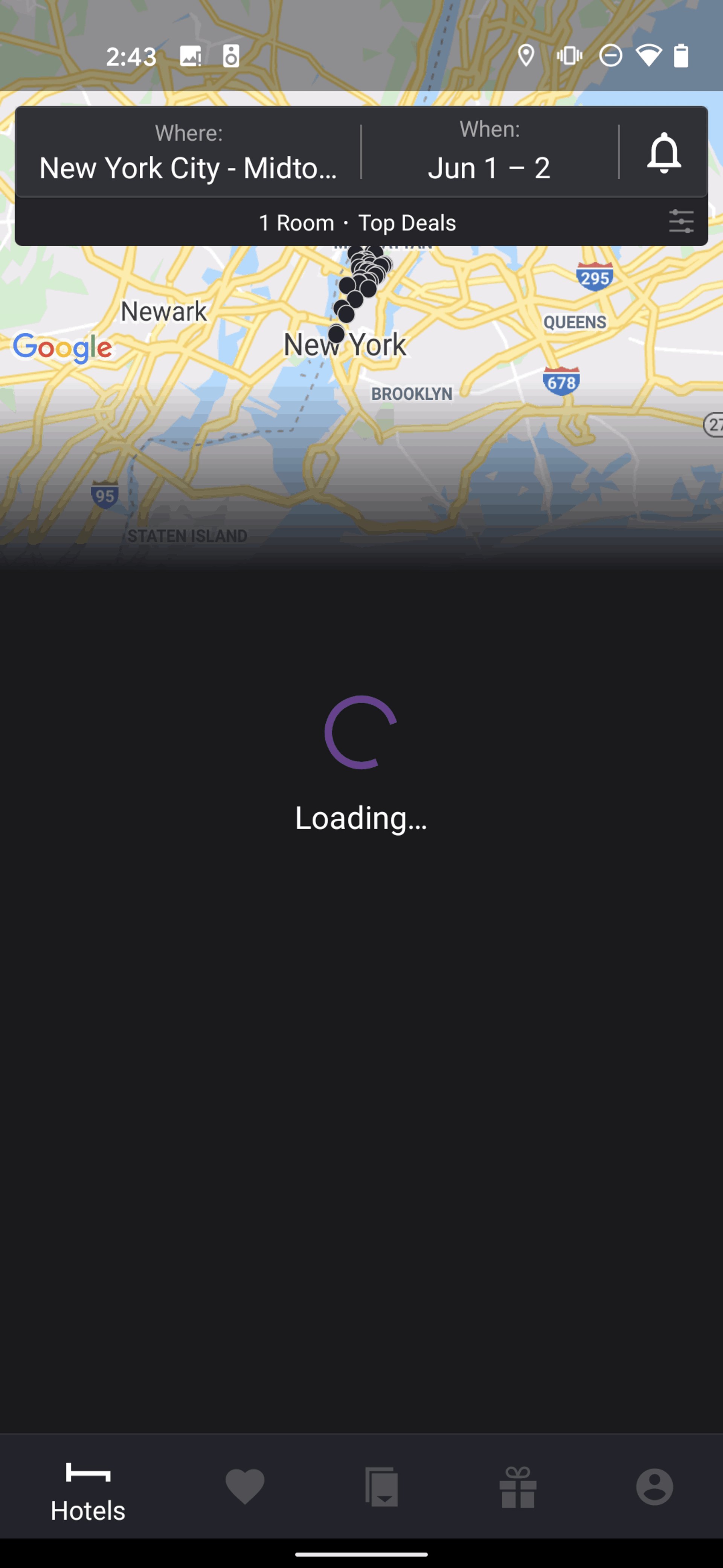 HotelTonight Android Travel & Transportation interface screenshot 14