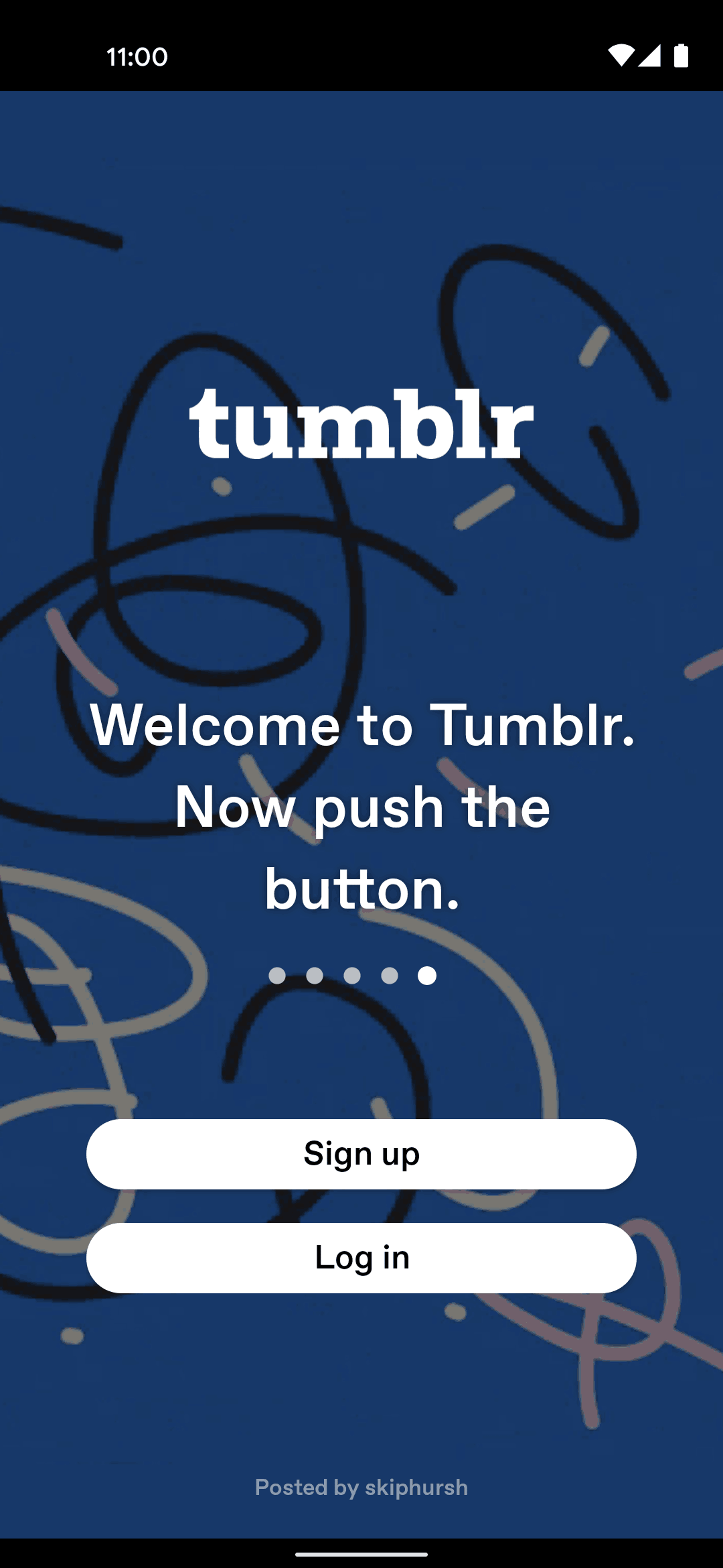 Tumblr Android Social Networking interface screenshot 6