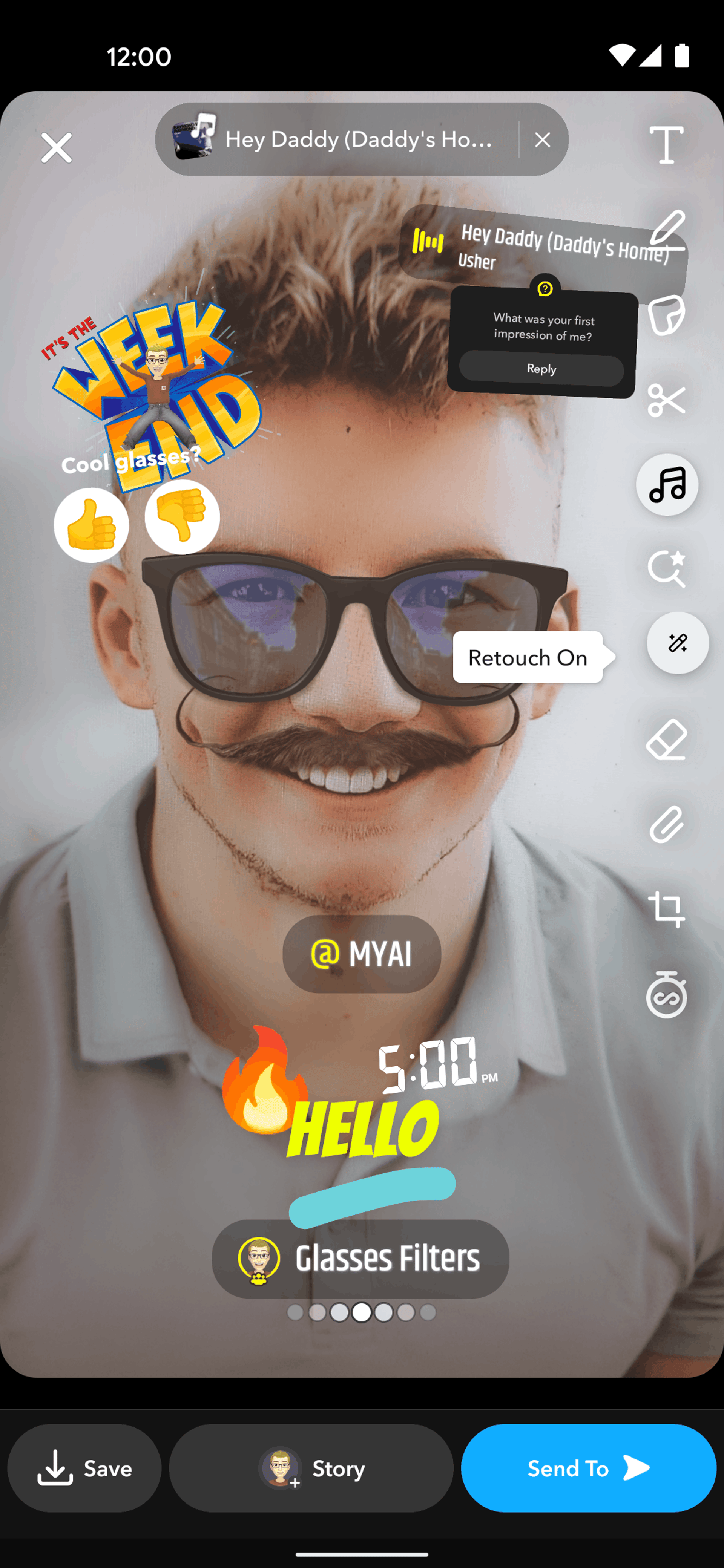 Snapchat Android Social Networking interface screenshot 19