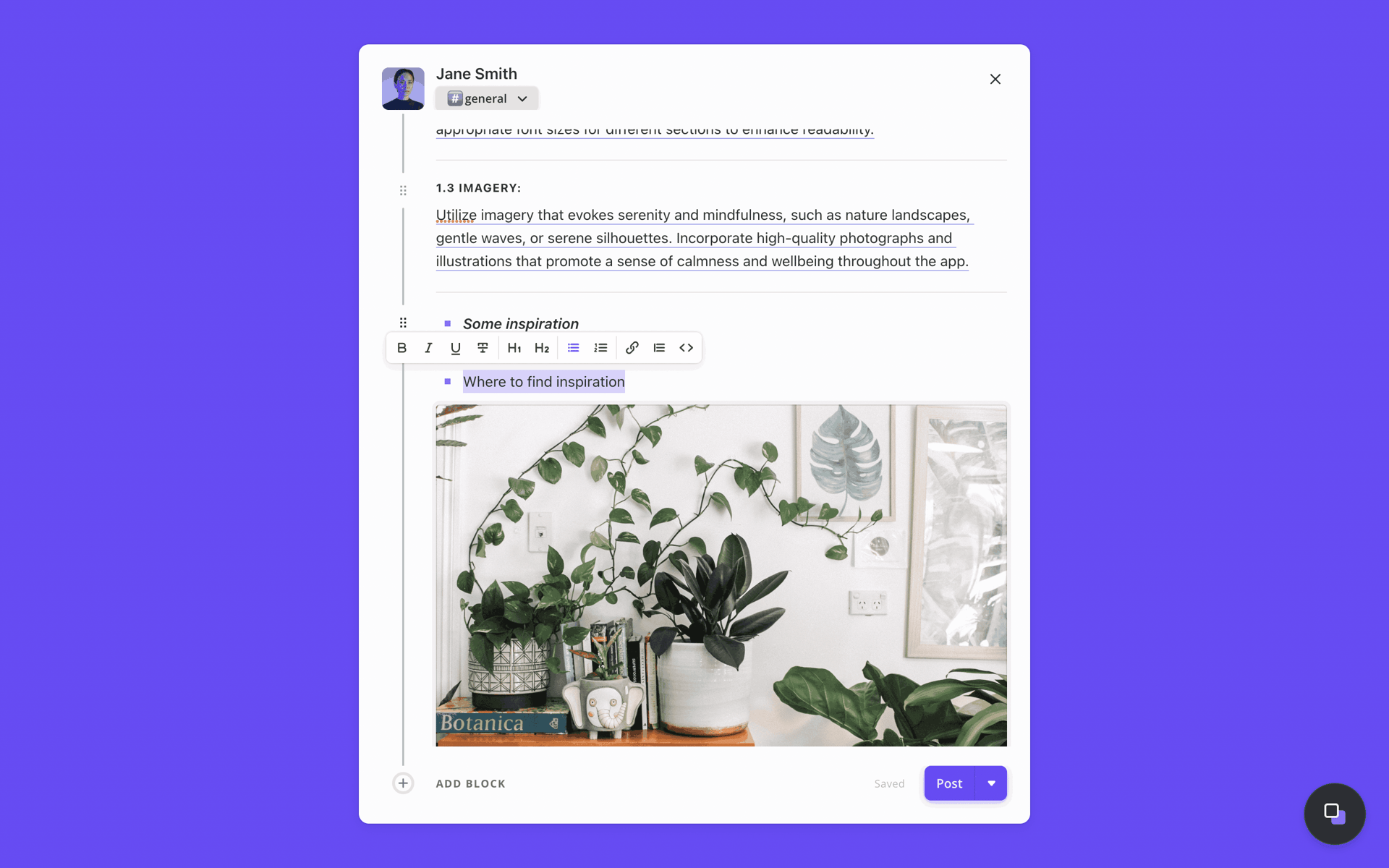 Threads Web Business interface screenshot 17
