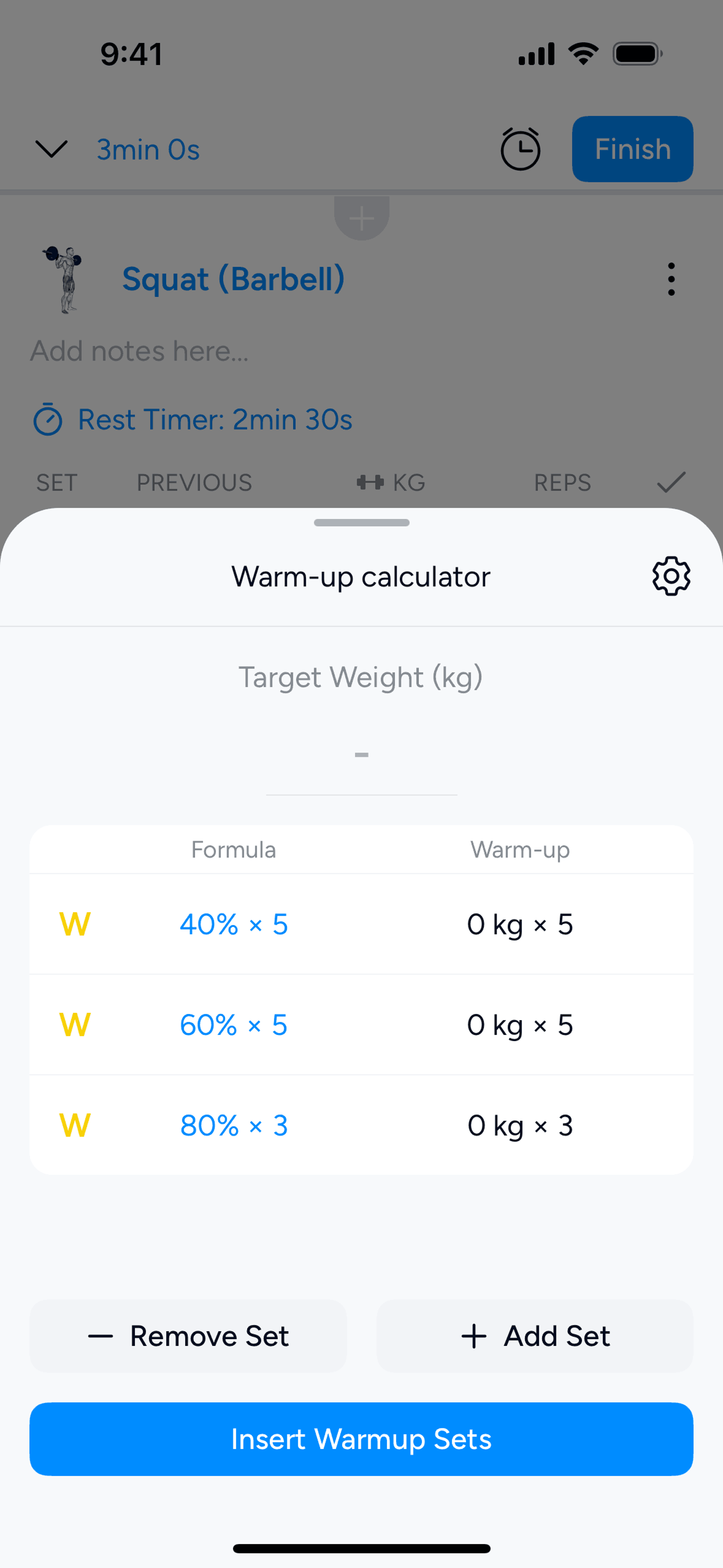 Hevy iOS Health & Fitness interface screenshot 8