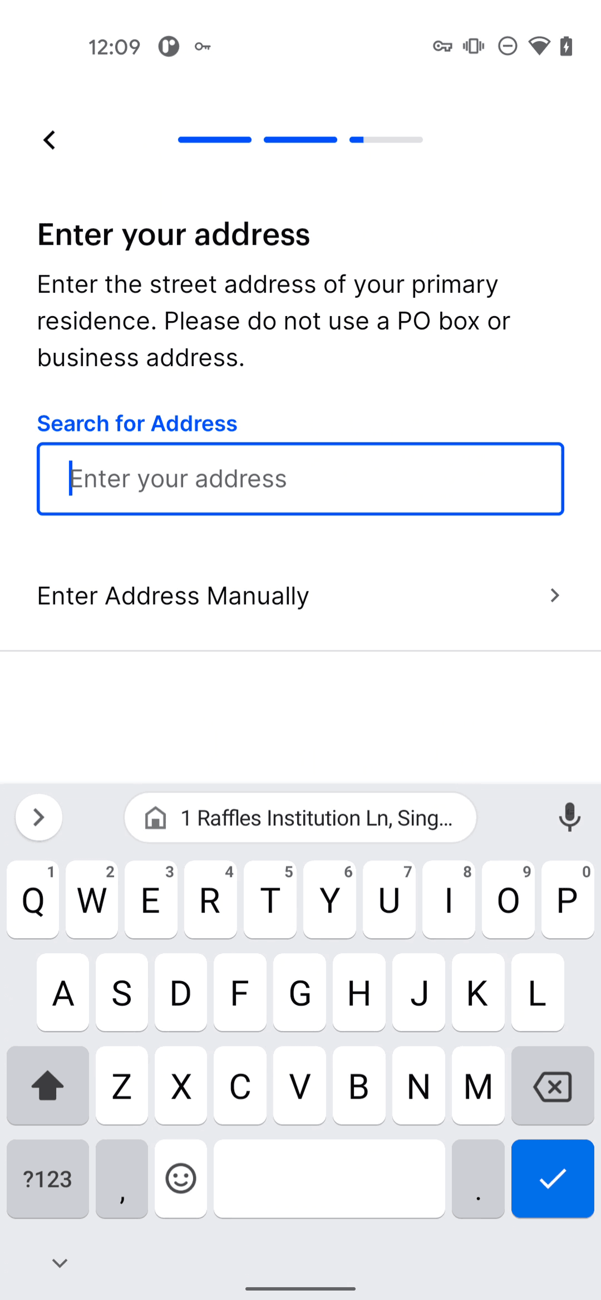 Coinbase Android Finance interface screenshot 15