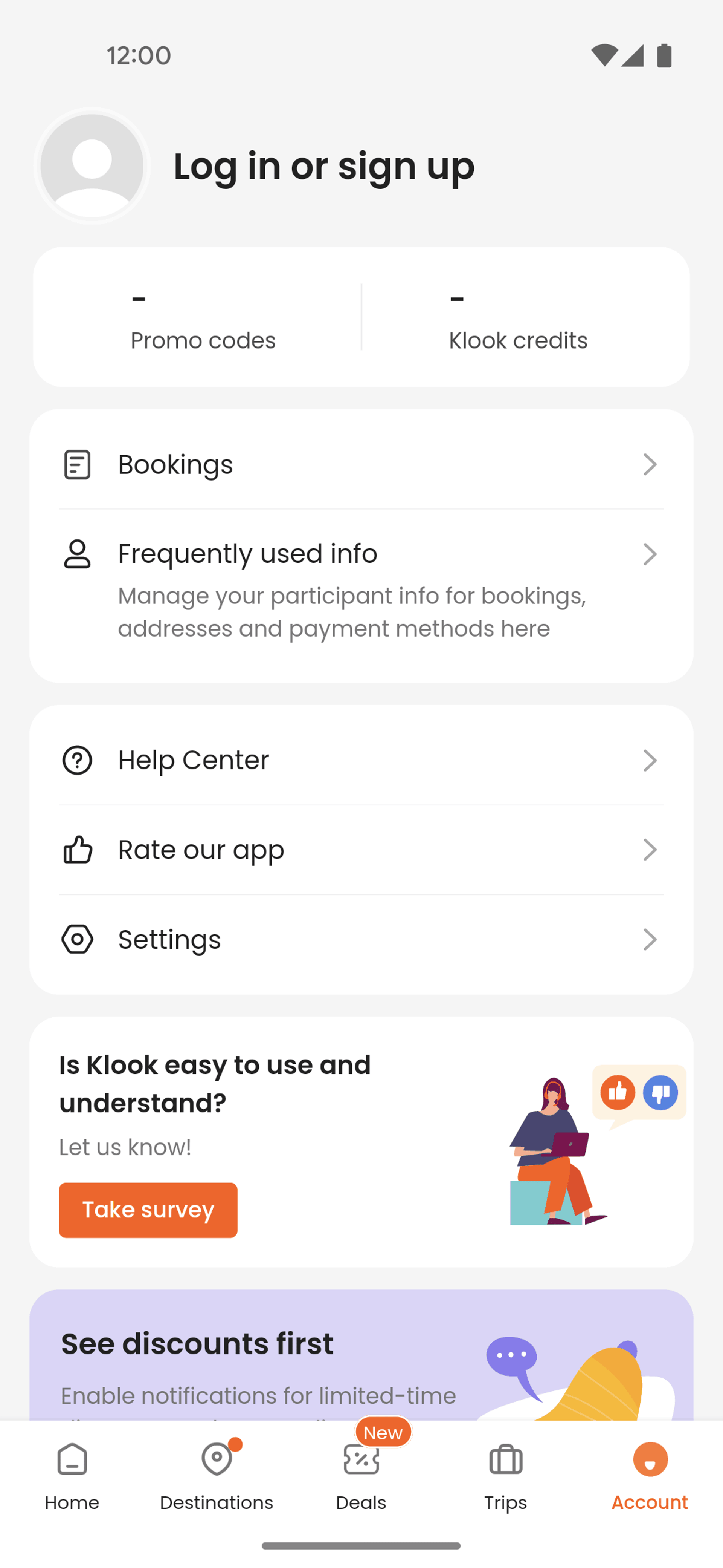 Klook Android Travel & Transportation interface screenshot 9