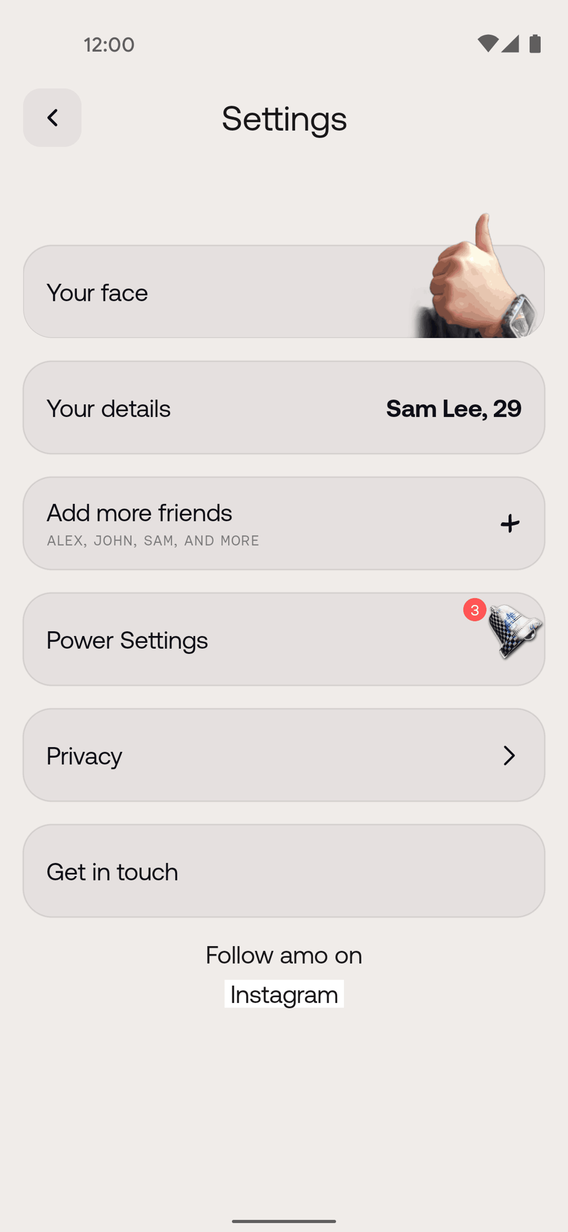 Bump Android Social Networking interface screenshot 21
