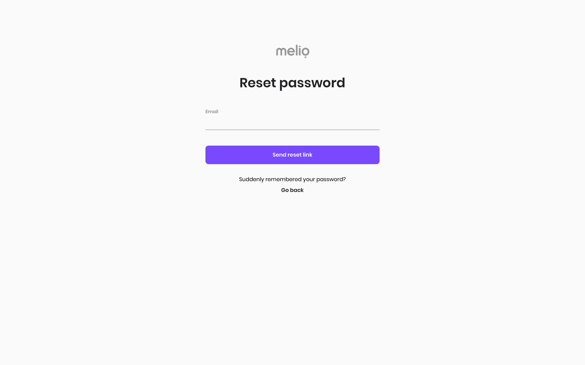 Melio Web Finance interface screenshot 7