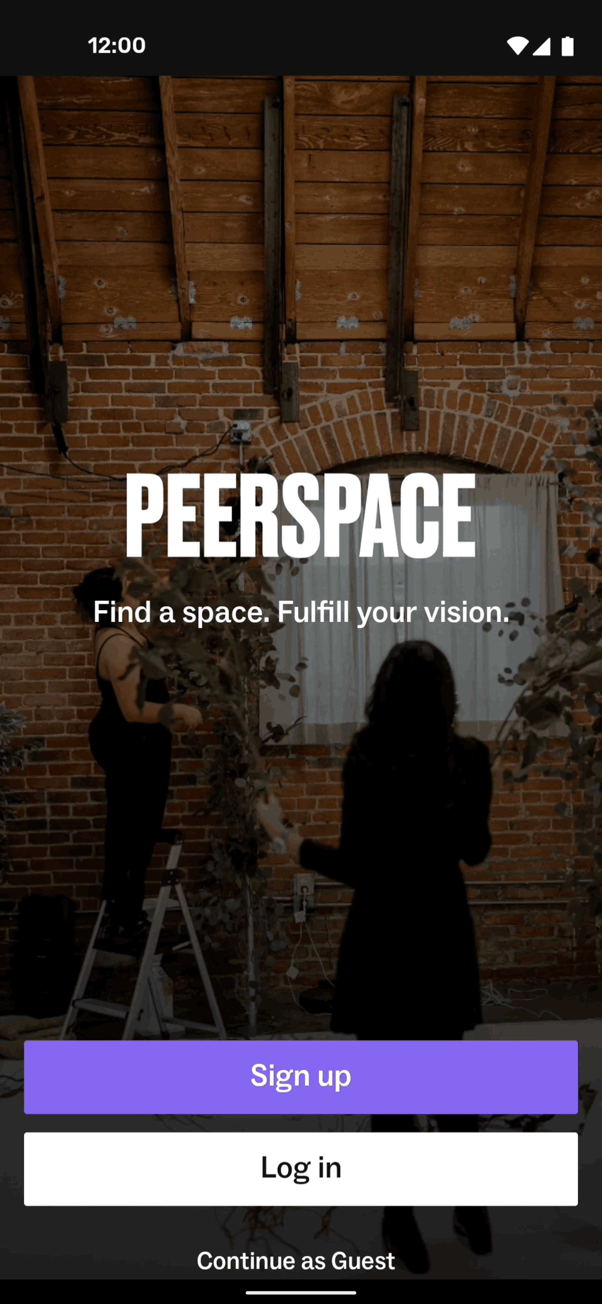Peerspace Android Lifestyle interface screenshot 10