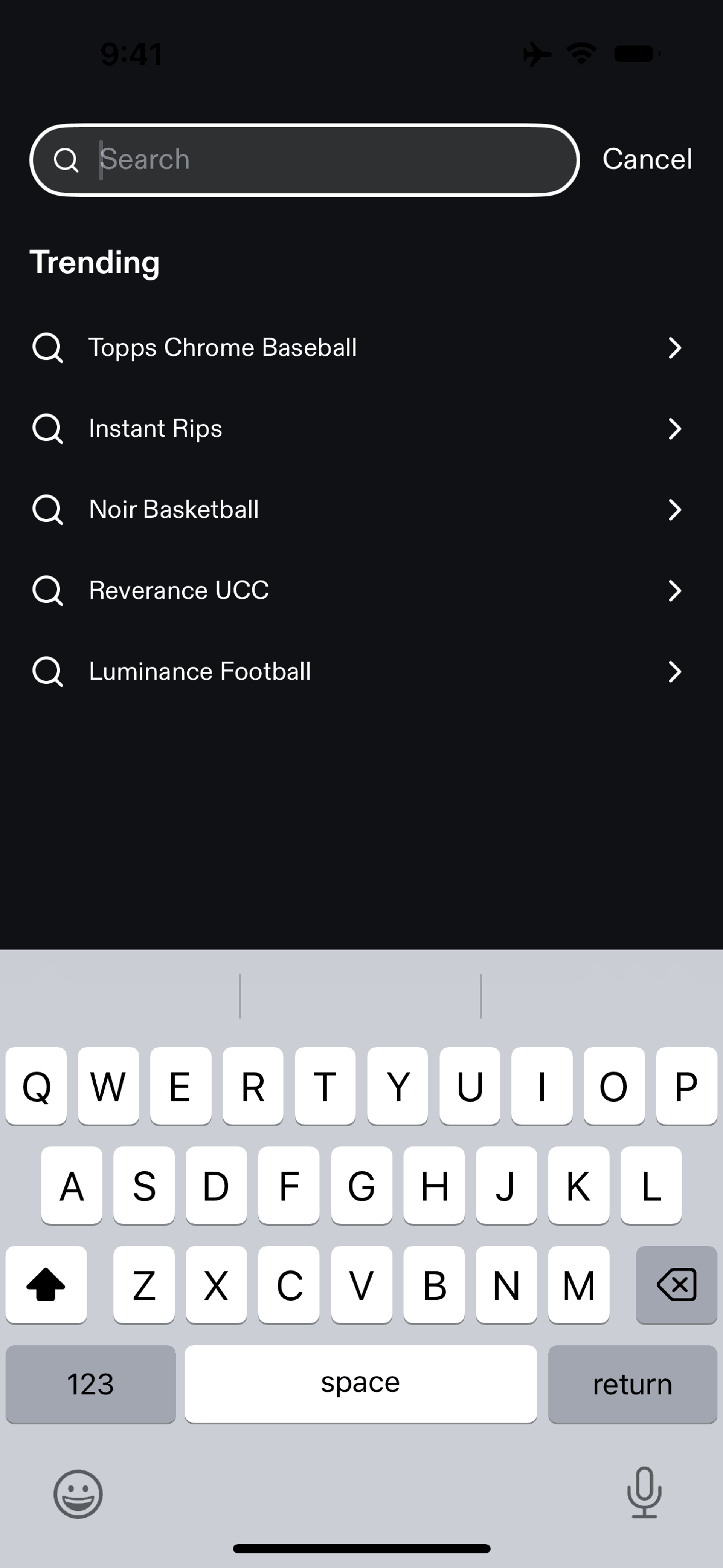 Fanatics Live iOS Shopping interface screenshot 16