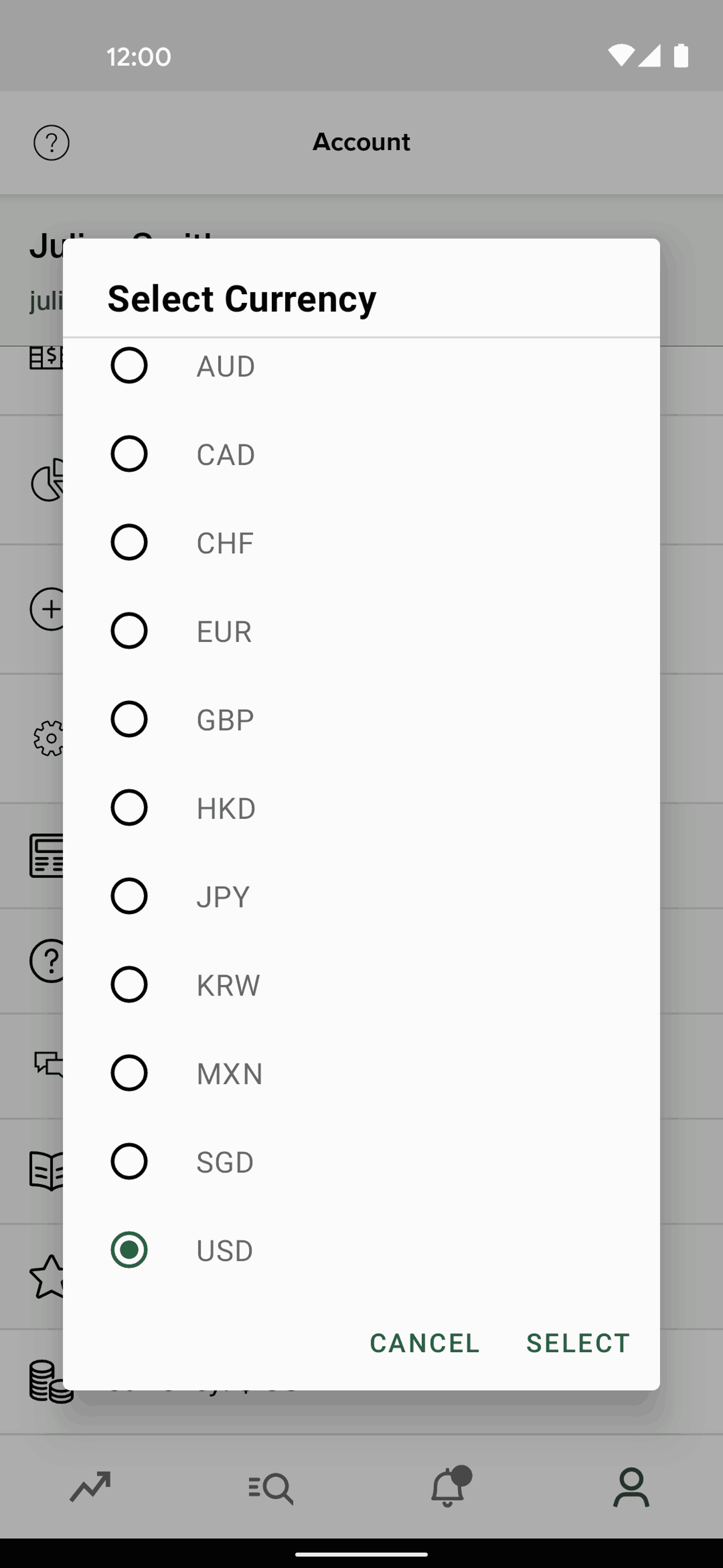 StockX Android Shopping interface screenshot 21