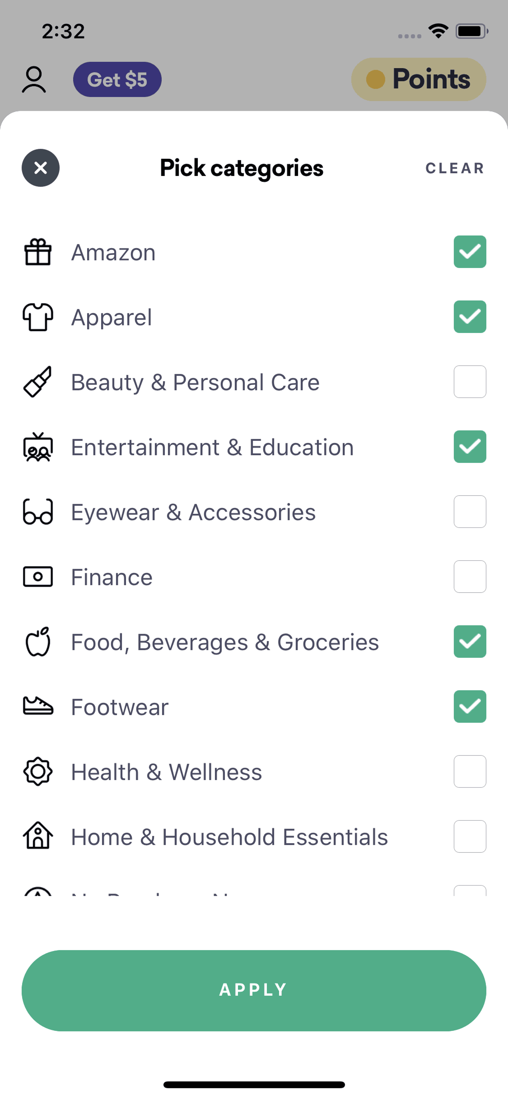Drop iOS Lifestyle interface screenshot 23