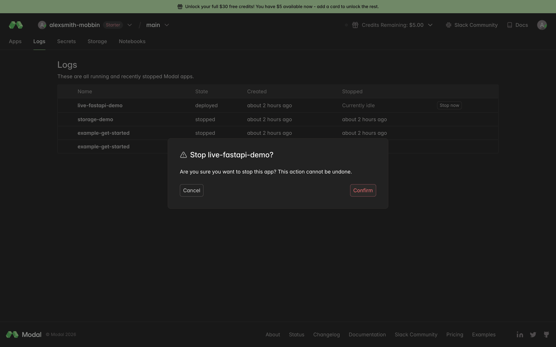 Modal Web Developer Tools interface screenshot 10
