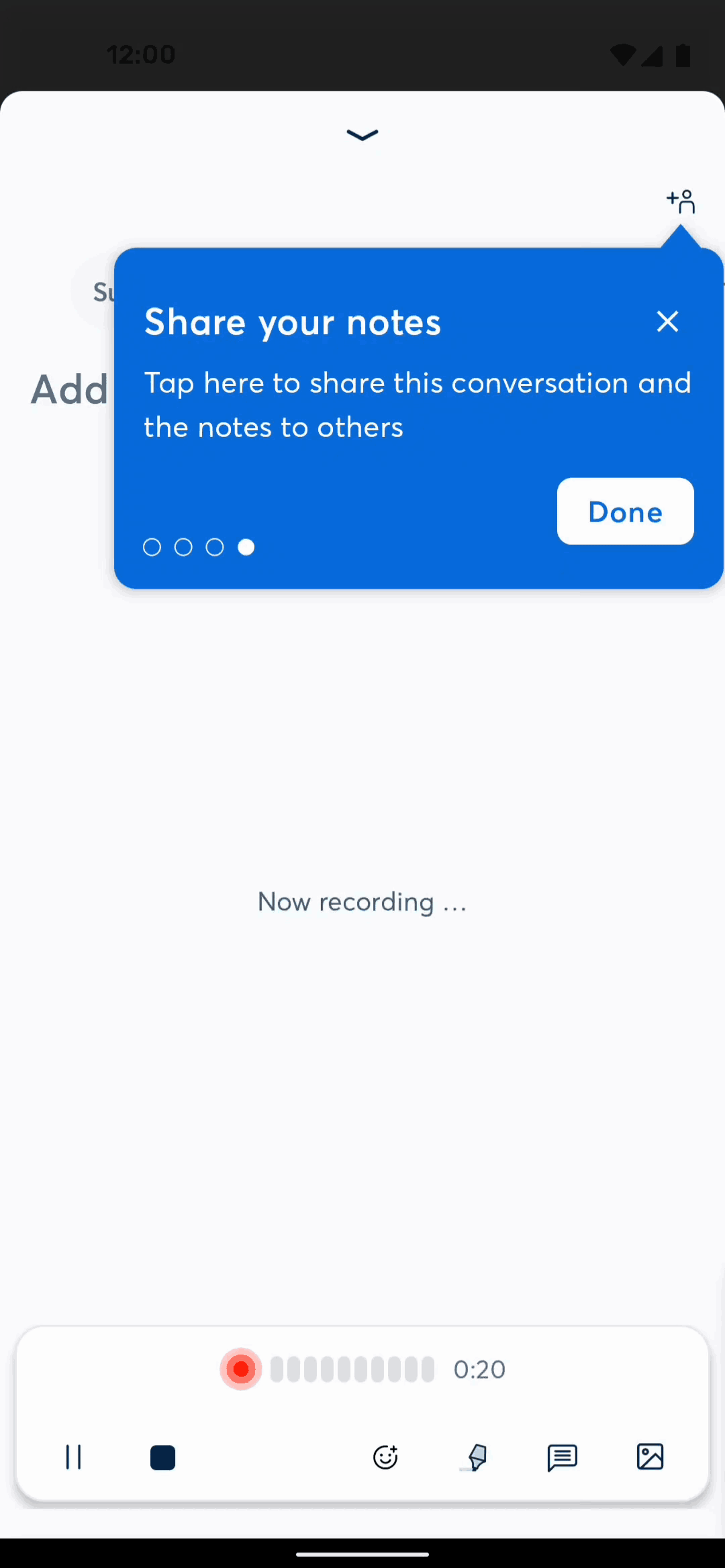 Otter.ai Android AI interface screenshot 17