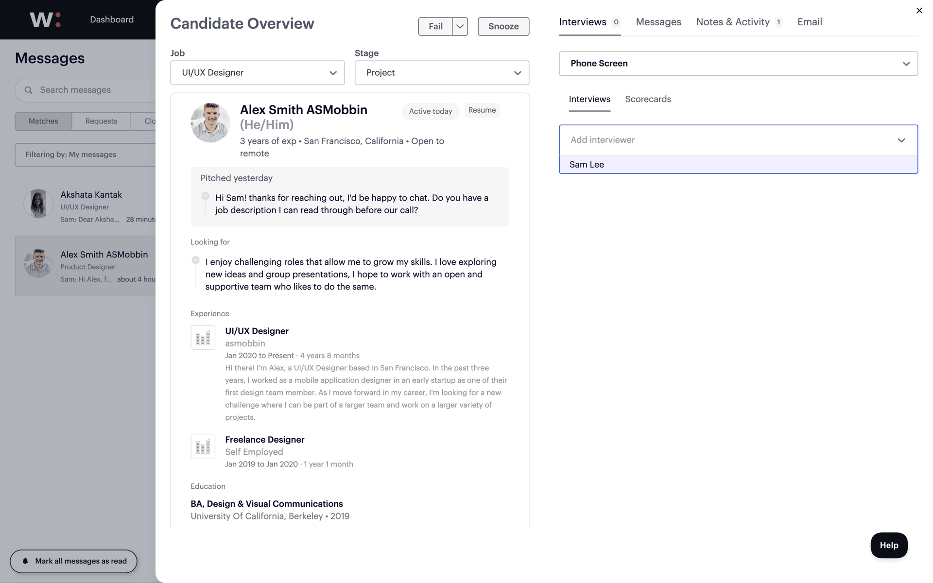 Wellfound Web Jobs & Recruitment interface screenshot 18