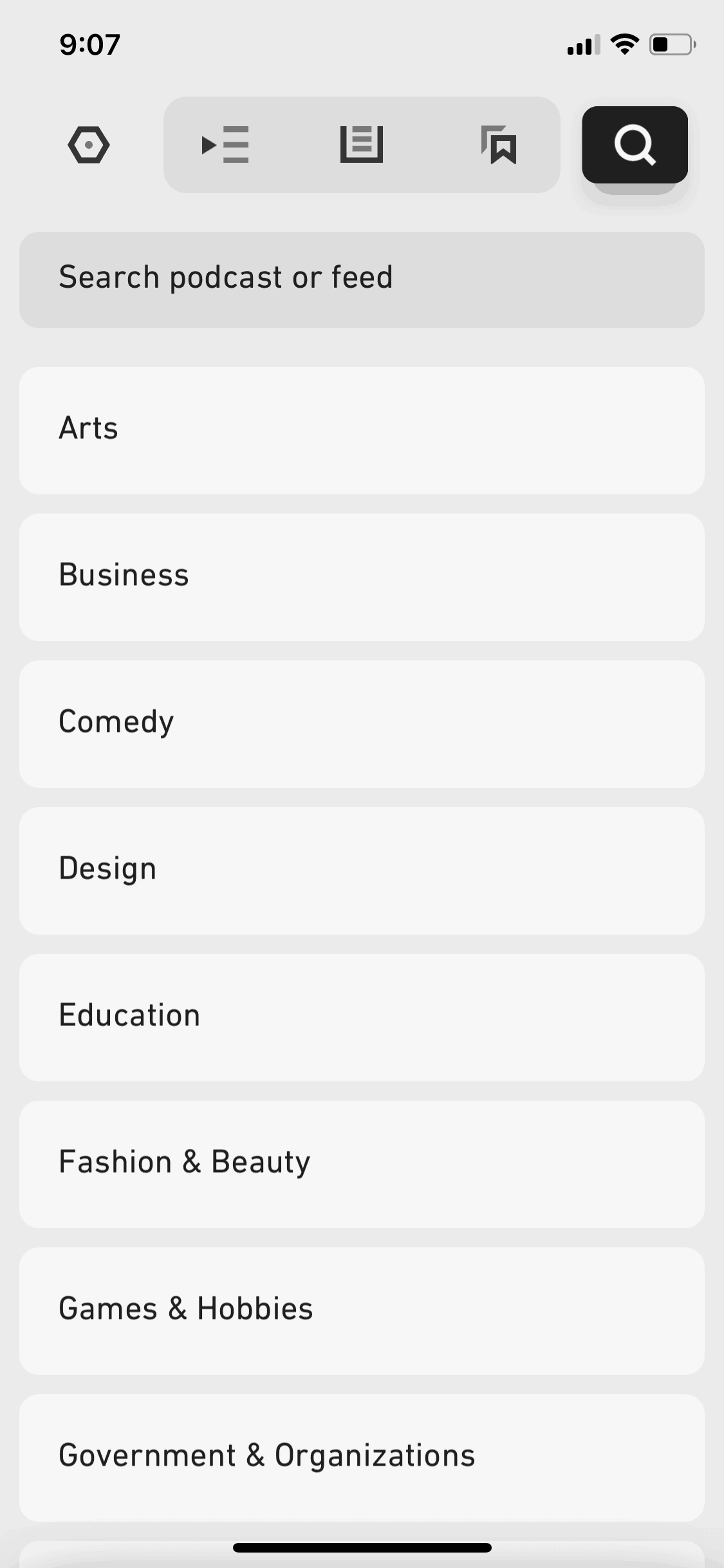Agora iOS News interface screenshot 10