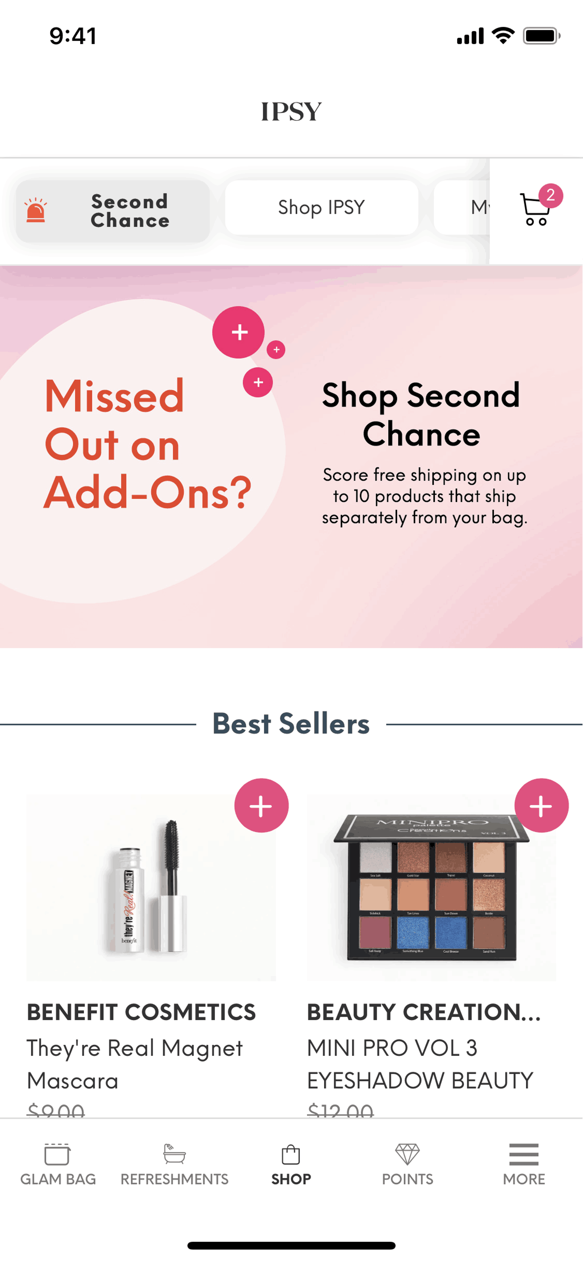 IPSY iOS Shopping interface screenshot 22