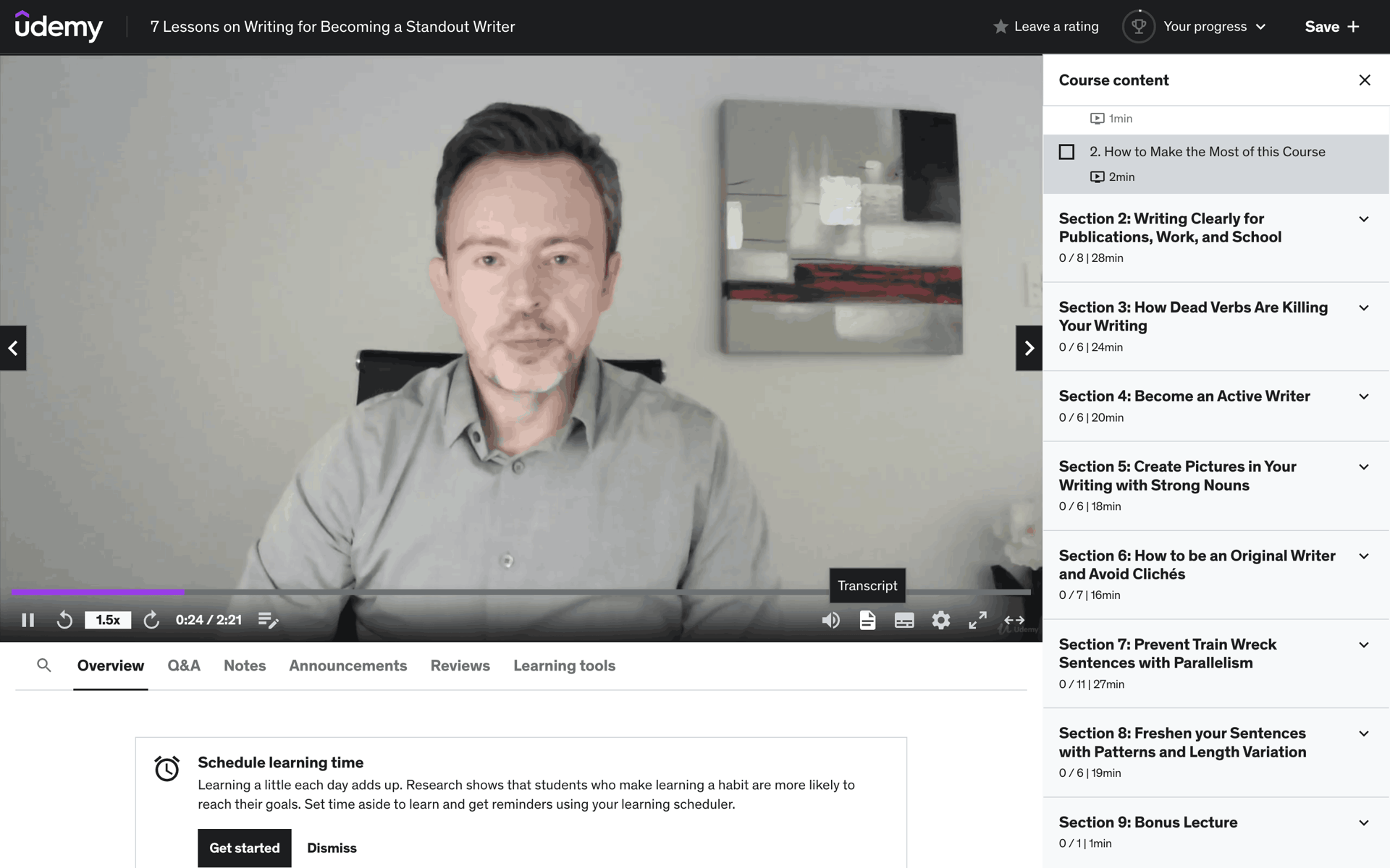 Udemy Web Education interface screenshot 23