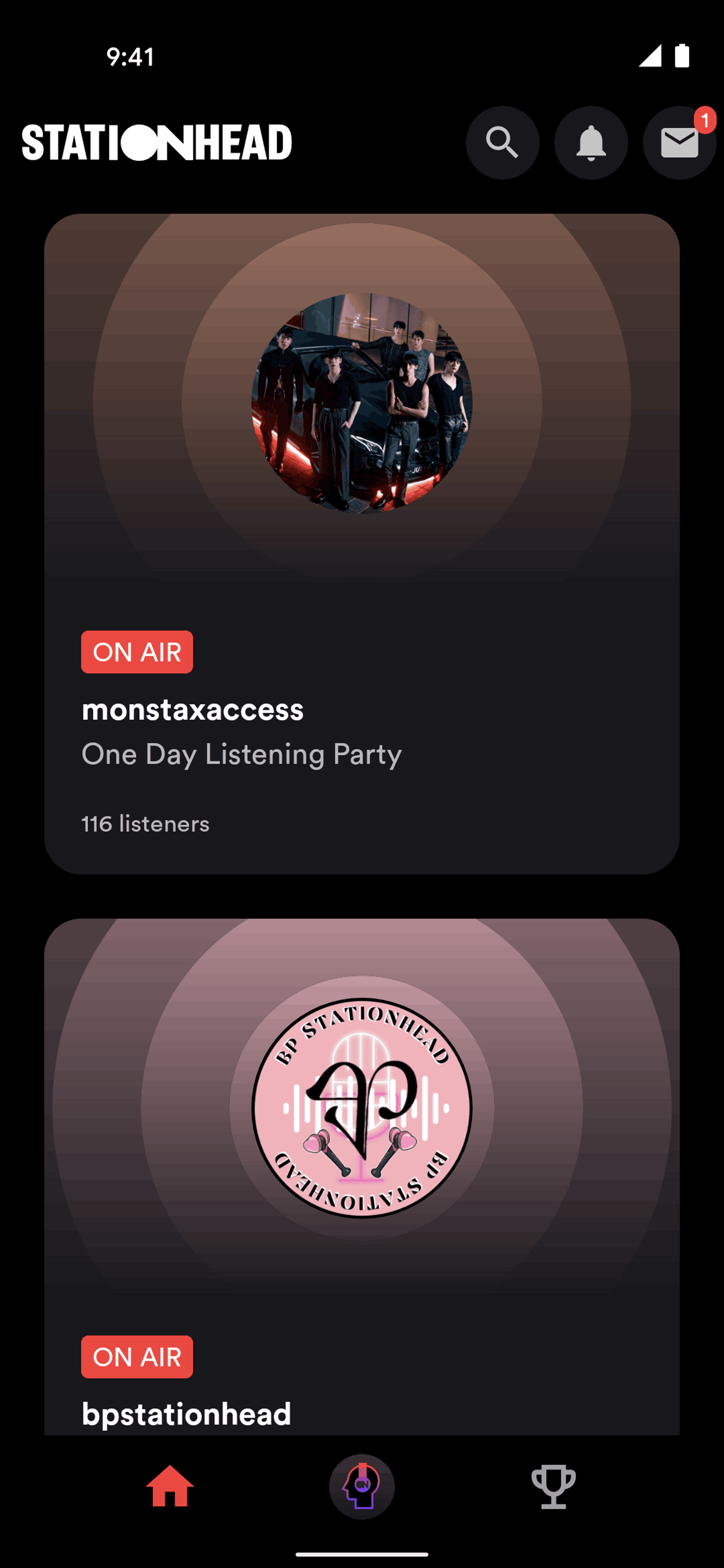 Stationhead Android Music & Audio interface screenshot 18