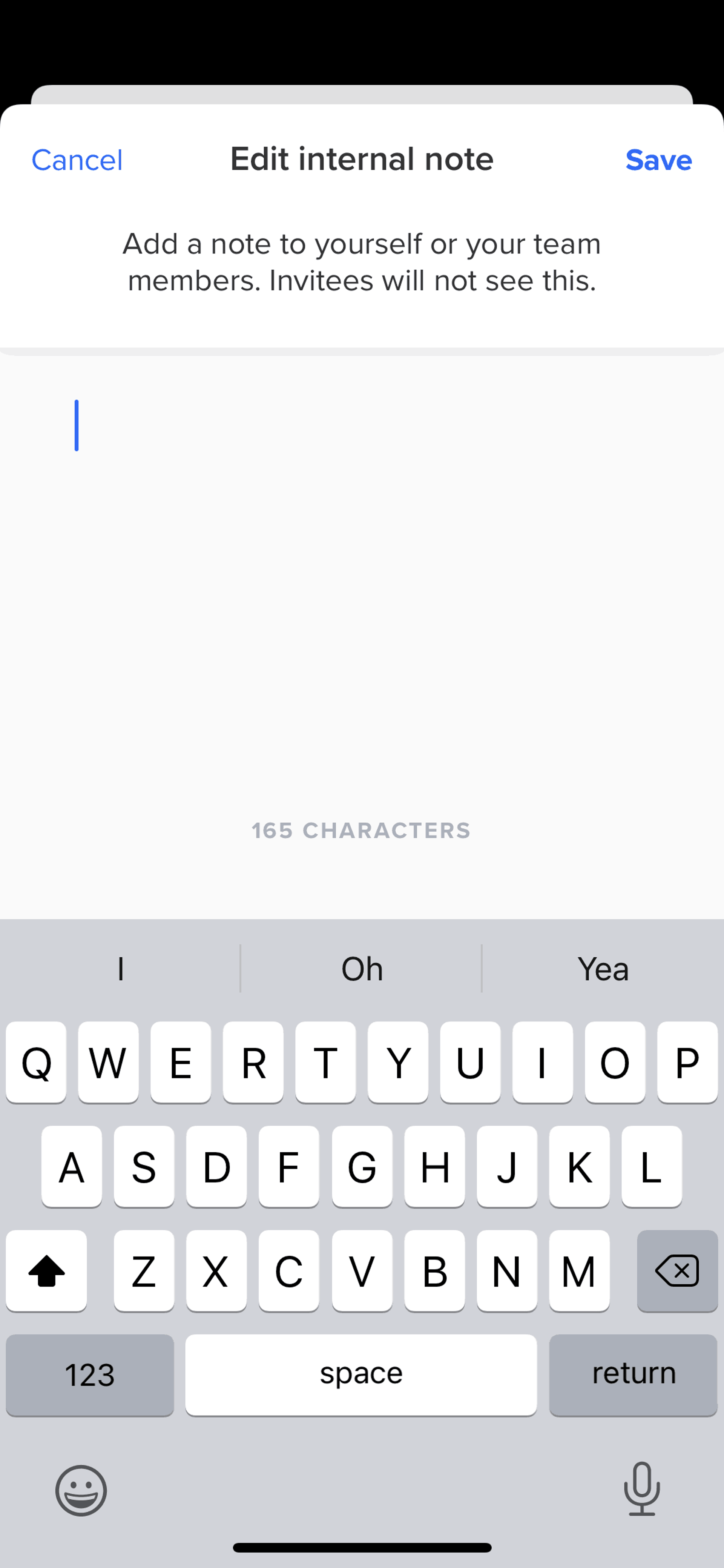 Calendly iOS Business interface screenshot 19