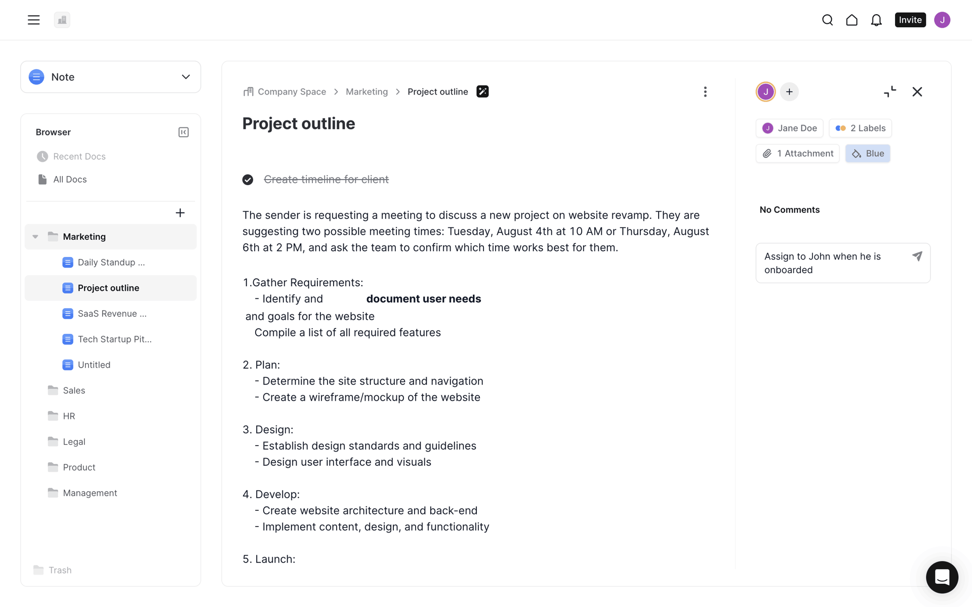 Frame Web AI interface screenshot 19