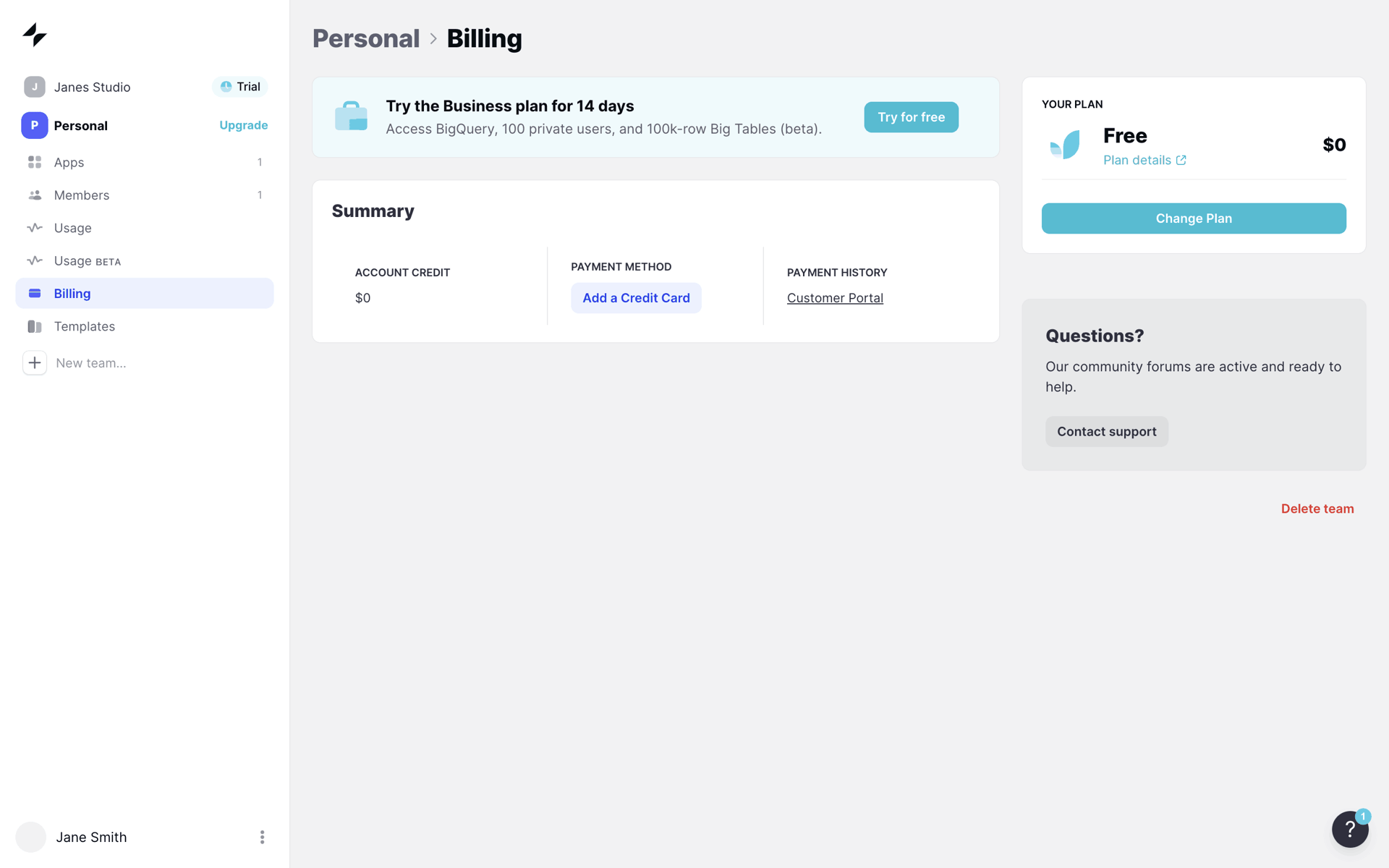 Glide Web Developer Tools interface screenshot 3