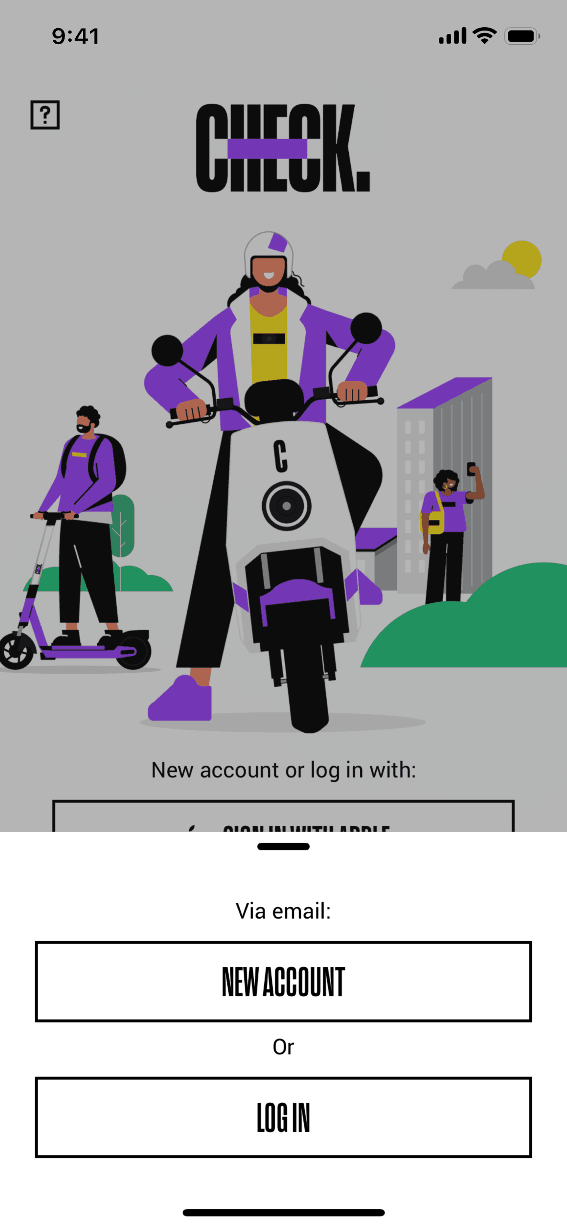 Check iOS Travel & Transportation interface screenshot 2