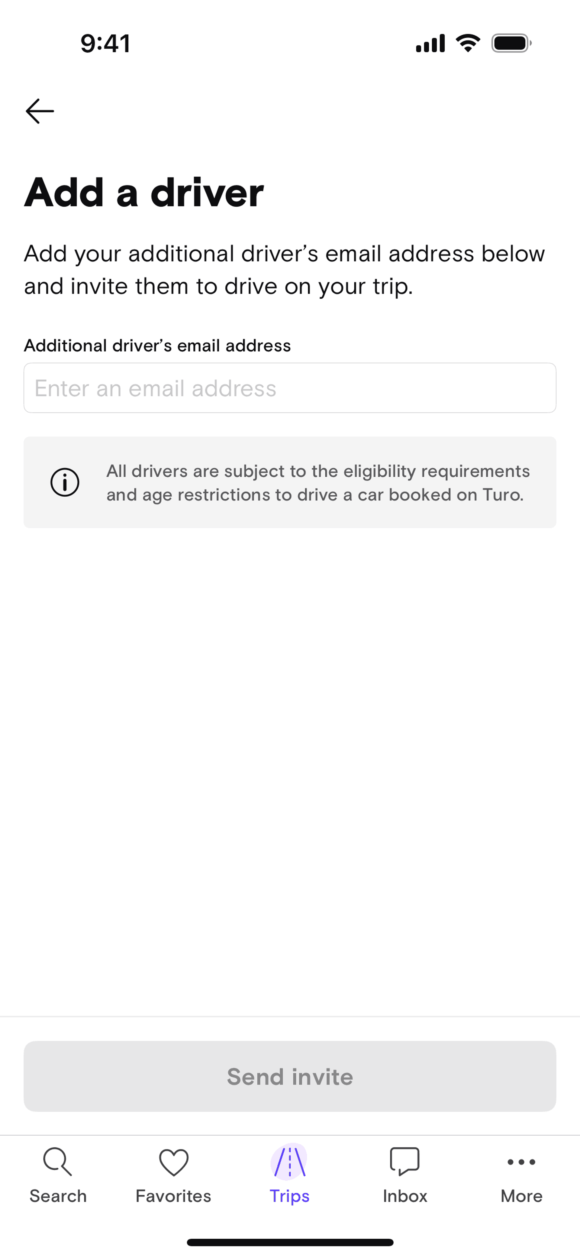 Turo iOS Travel & Transportation interface screenshot 22